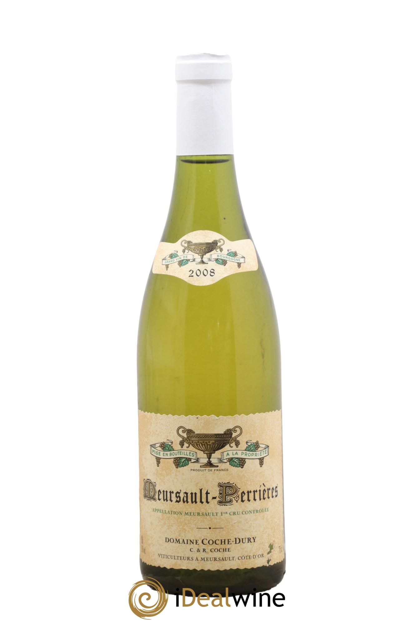 Meursault 1er Cru Perrières Coche Dury (Domaine) 2008 - Lot de 1 bouteille - 0