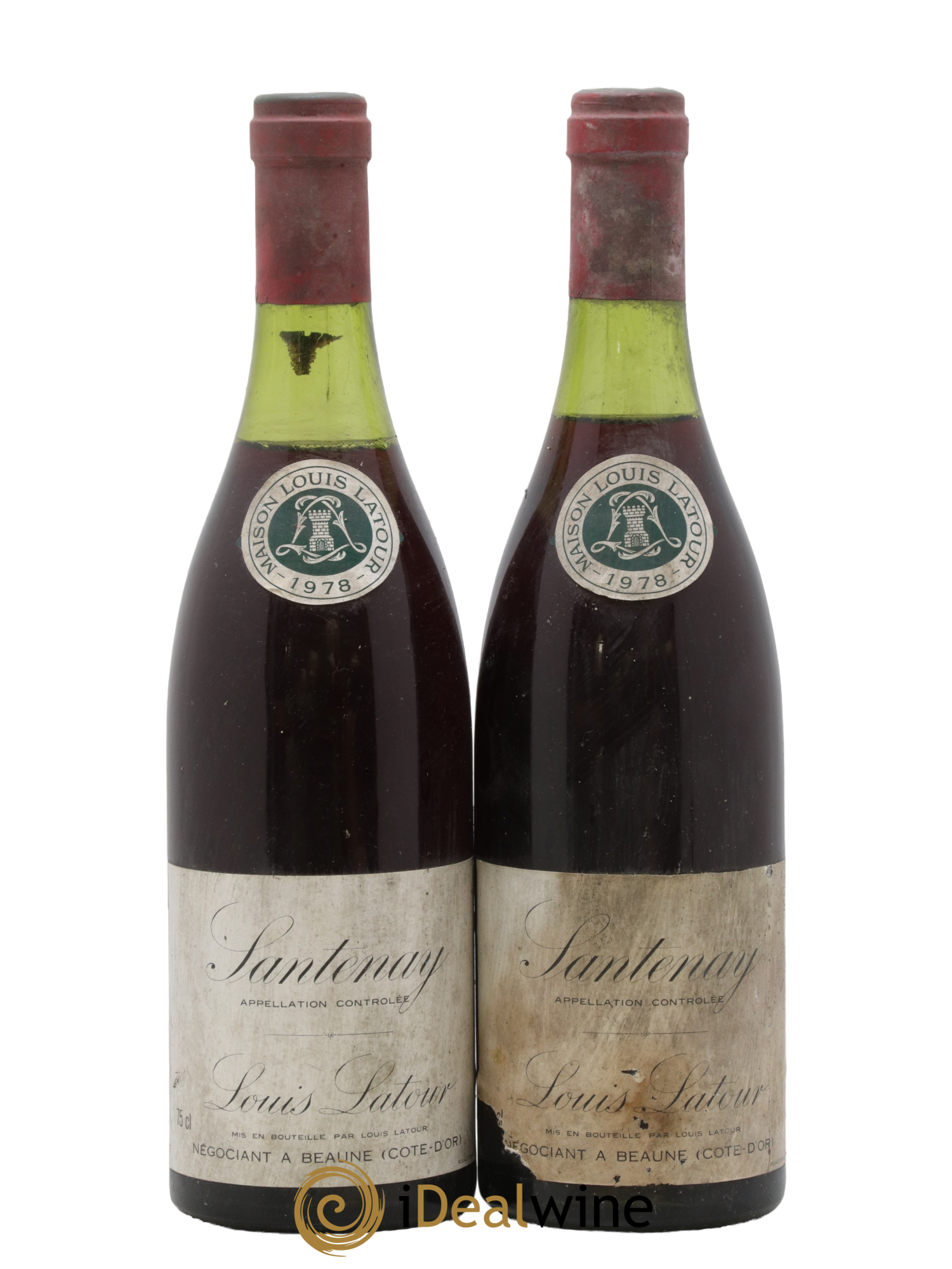 Santenay Louis Latour 1978 - Lot de 2 bouteilles - 0