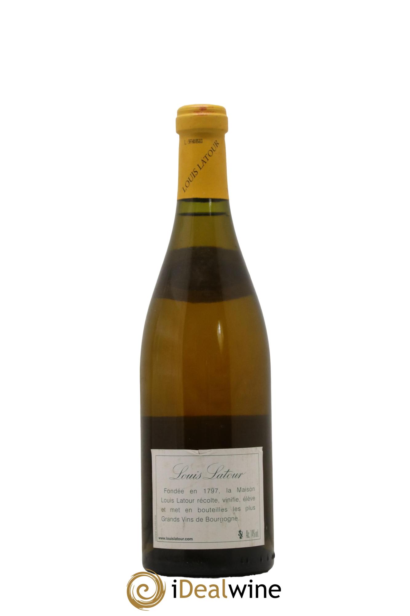 Bâtard-Montrachet Grand Cru Louis Latour 2003 - Lot of 1 bottle - 1