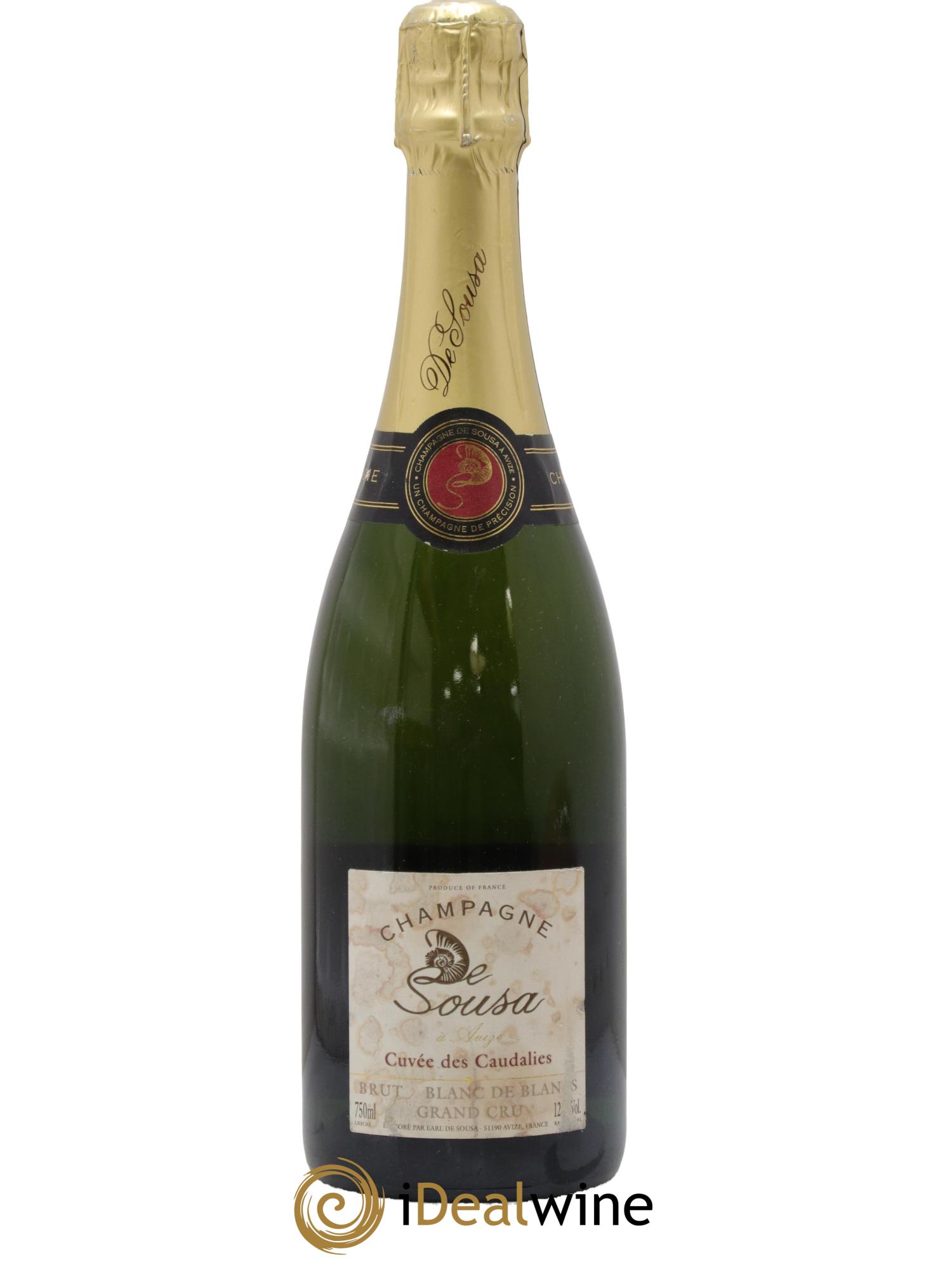 Cuvée des Caudalies Grand Cru Extra-Brut De Sousa - Lot de 1 bouteille - 0