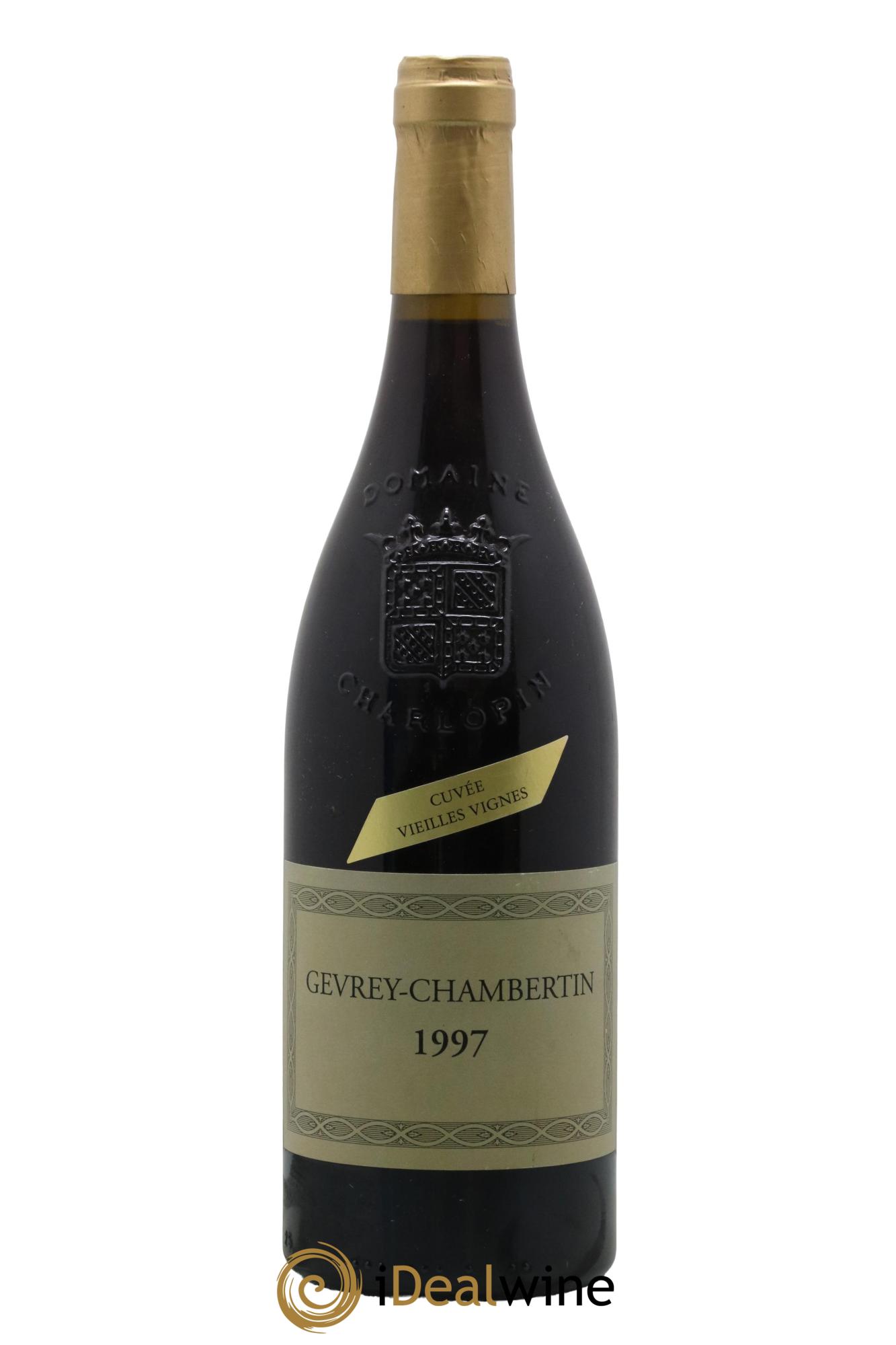 Gevrey-Chambertin Cuvée Vieilles Vignes Charlopin-Parizot 1997 - Lot of 1 bottle - 0