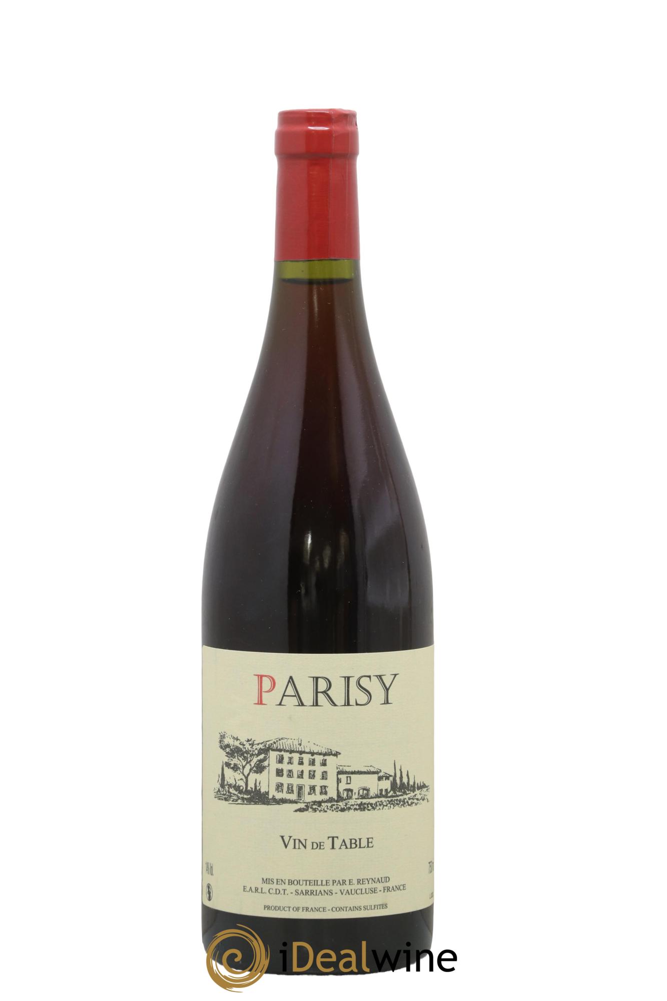 Vin de Table Parisy Emmanuel Reynaud 2020 - Lot of 1 bottle - 0