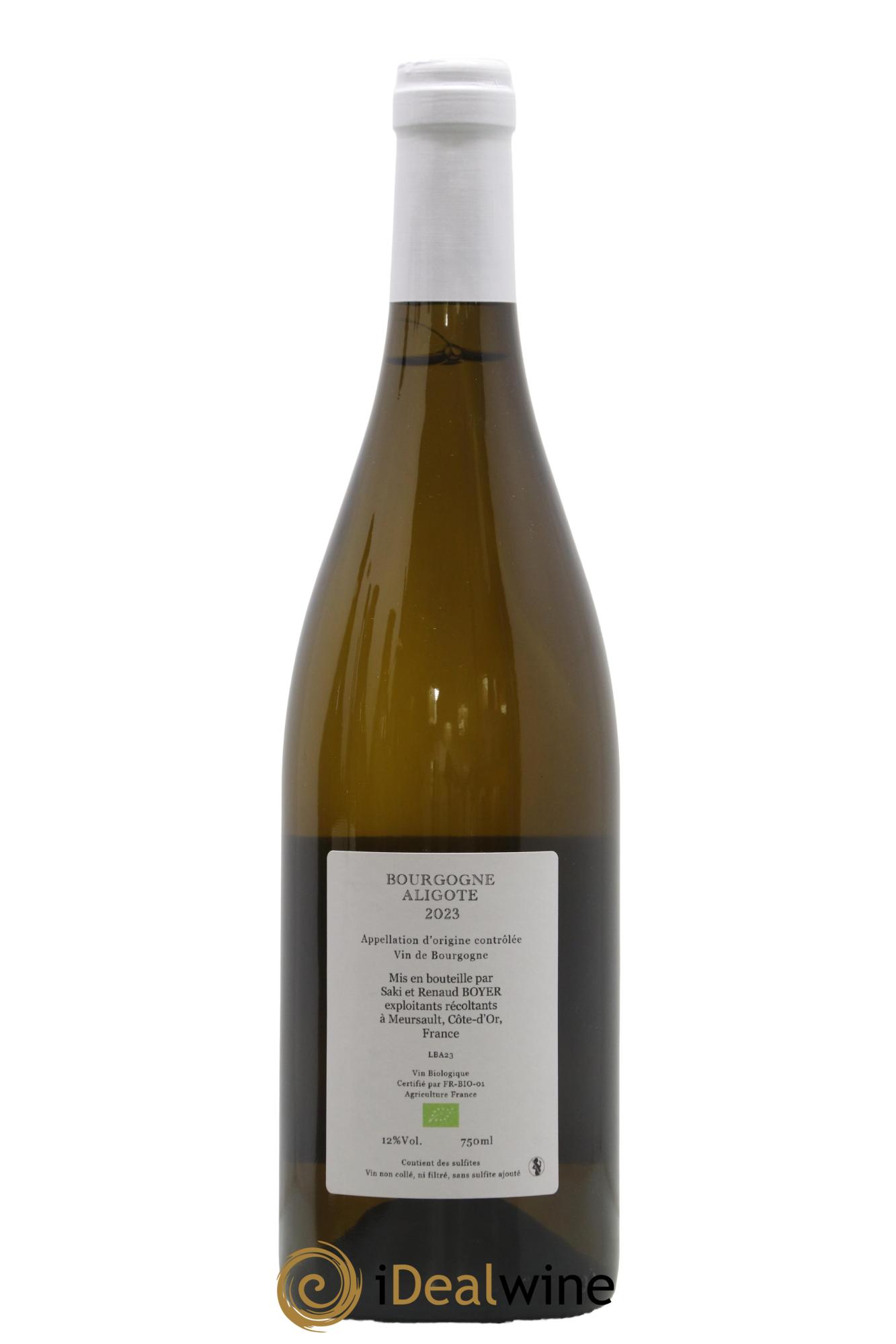 Bourgogne Aligoté Renaud Boyer 2023 - Lotto di 1 bottiglia - 1