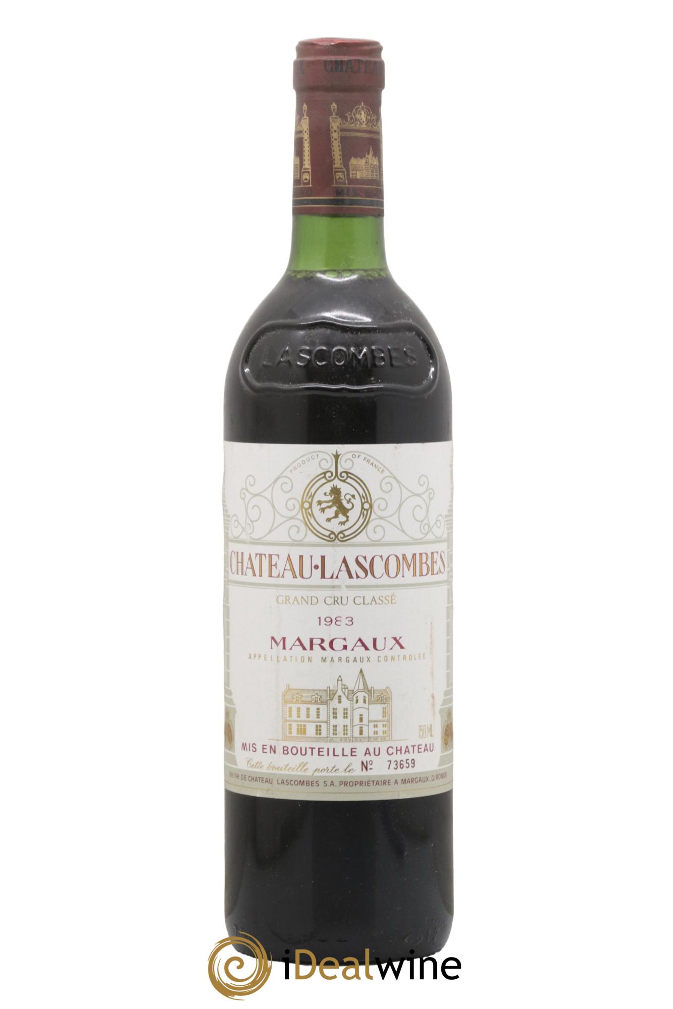 Château Lascombes 2ème Grand Cru Classé 1983 - Lot of 1 bottle - 0
