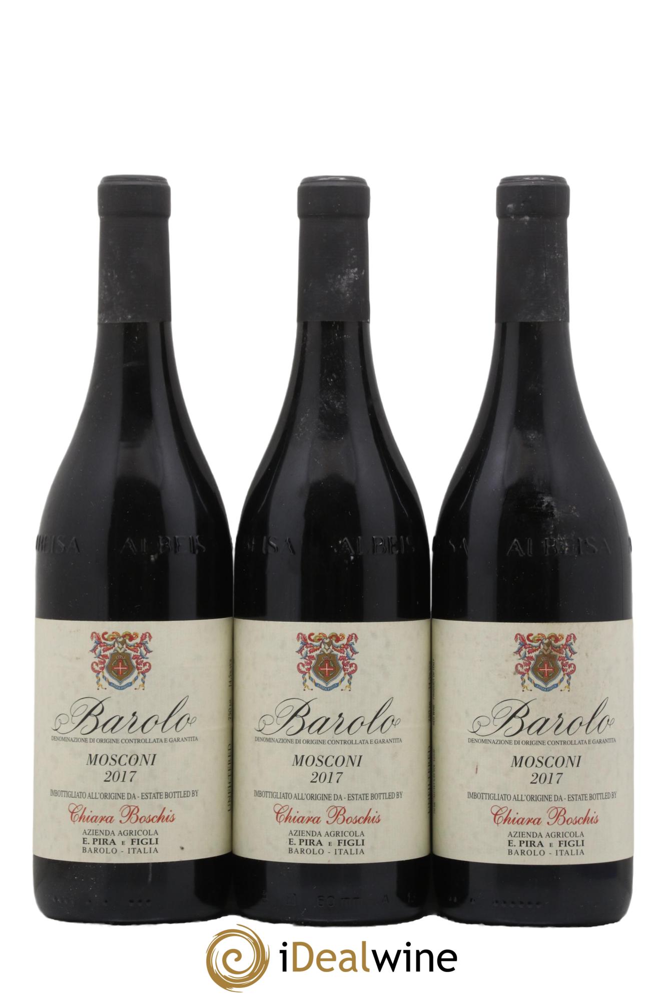Barolo DOCG Mosconi Chiara Boschis 2017 - Lot of 3 bottles - 0