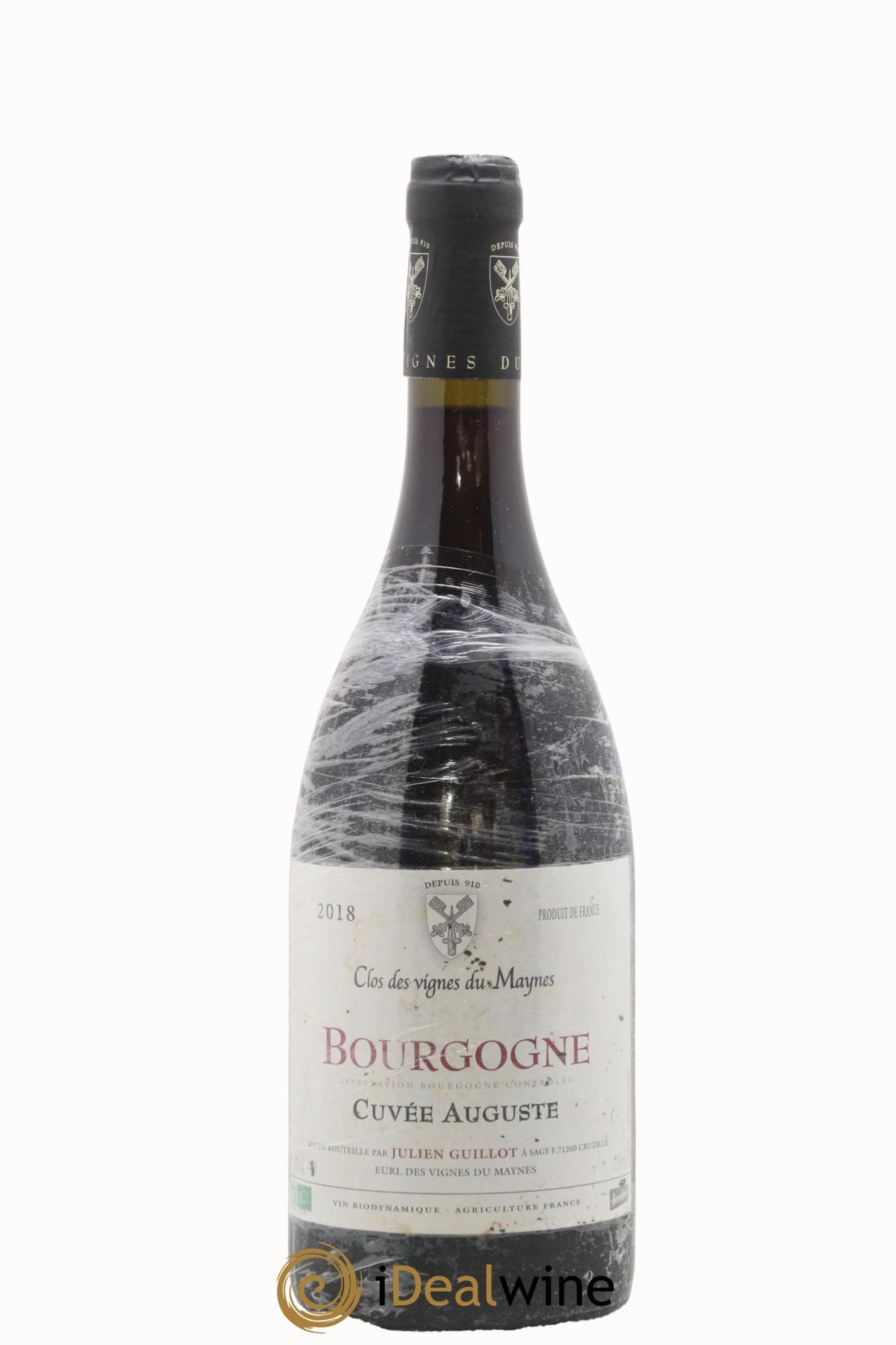 Bourgogne Cuvée Auguste Les Vignes du Maynes 2018 - Posten von 1 Flasche - 0