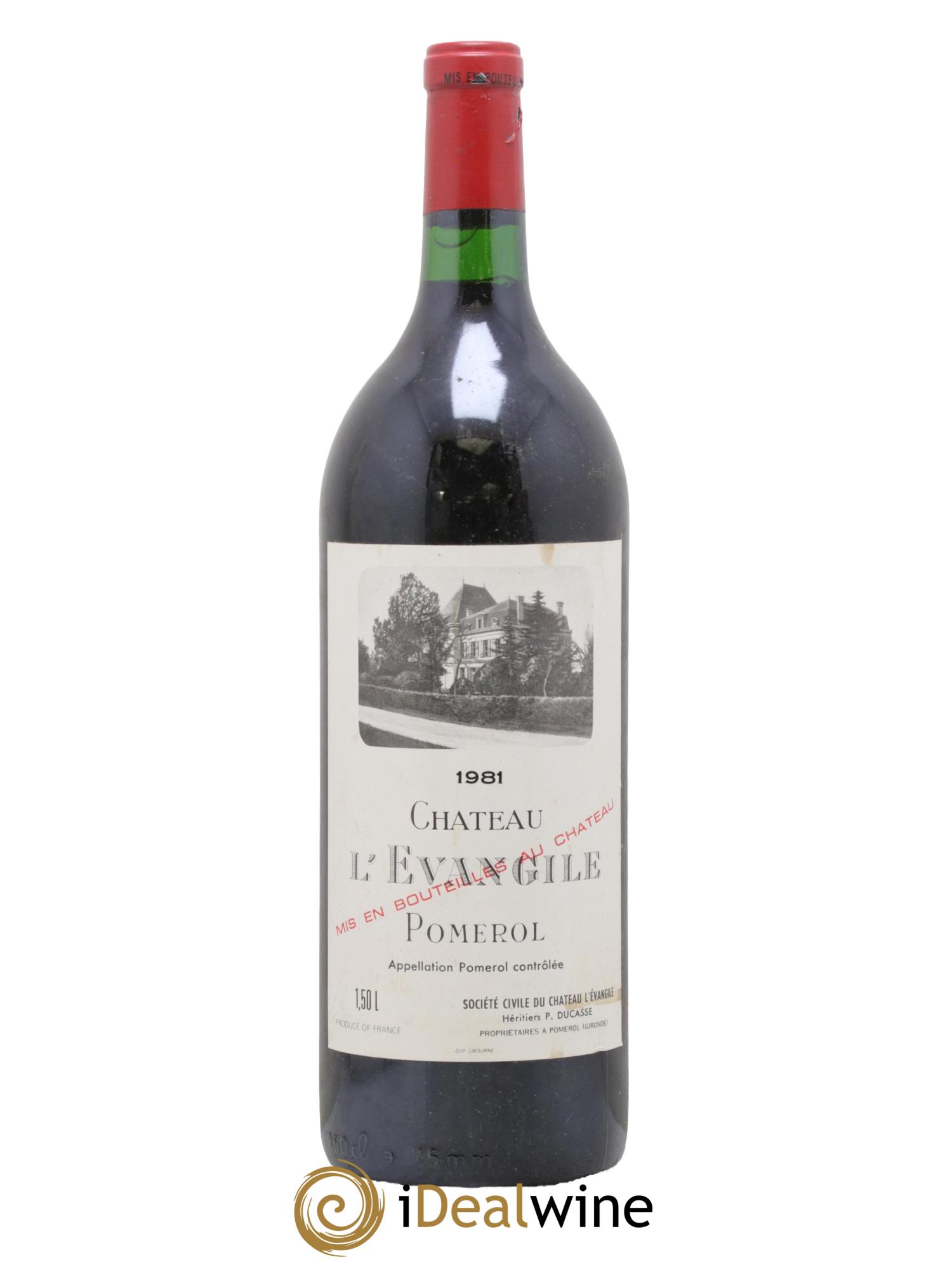 Château l' Évangile 1981 - Lot de 1 magnum - 0