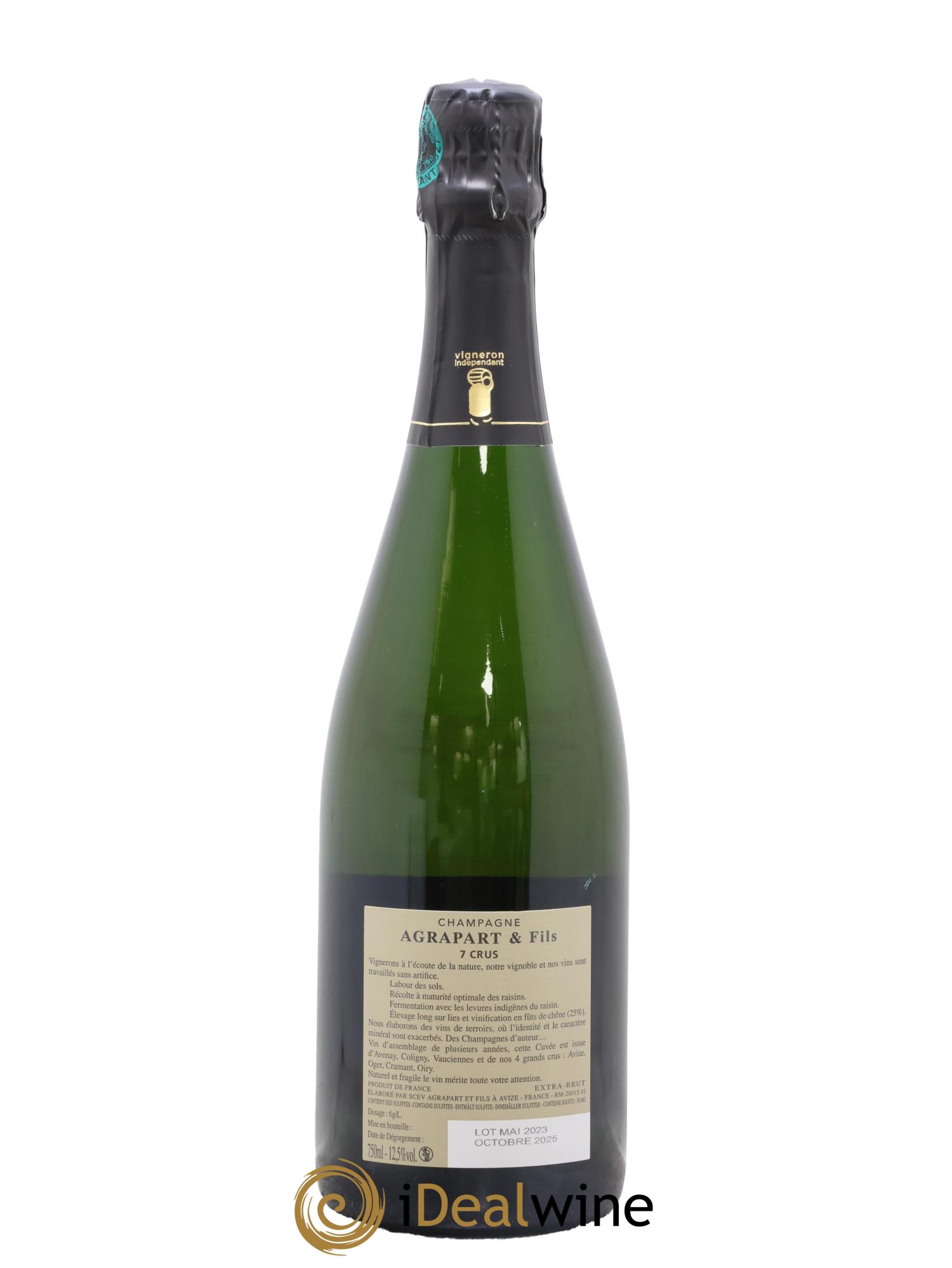 7 Crus Brut Agrapart & Fils - Lot de 1 bouteille - 1