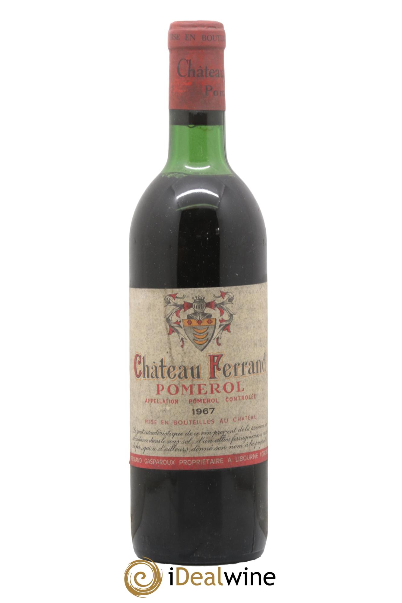 Château Ferrand 1967 - Lot of 1 bottle - 0