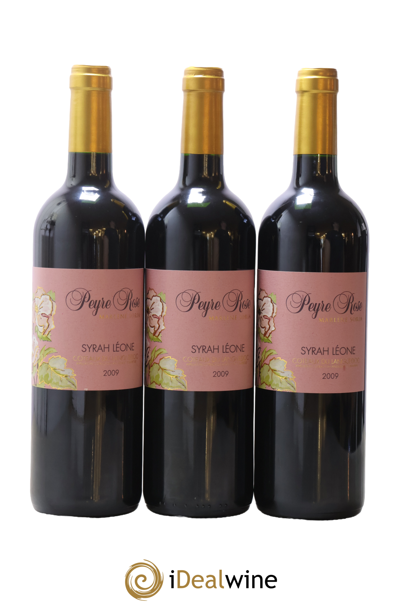 Coteaux du Languedoc Domaine Peyre Rose Belle Léone (anciennement Syrah Léone) Marlène Soria 2009 - Posten von 3 Flaschen - 0