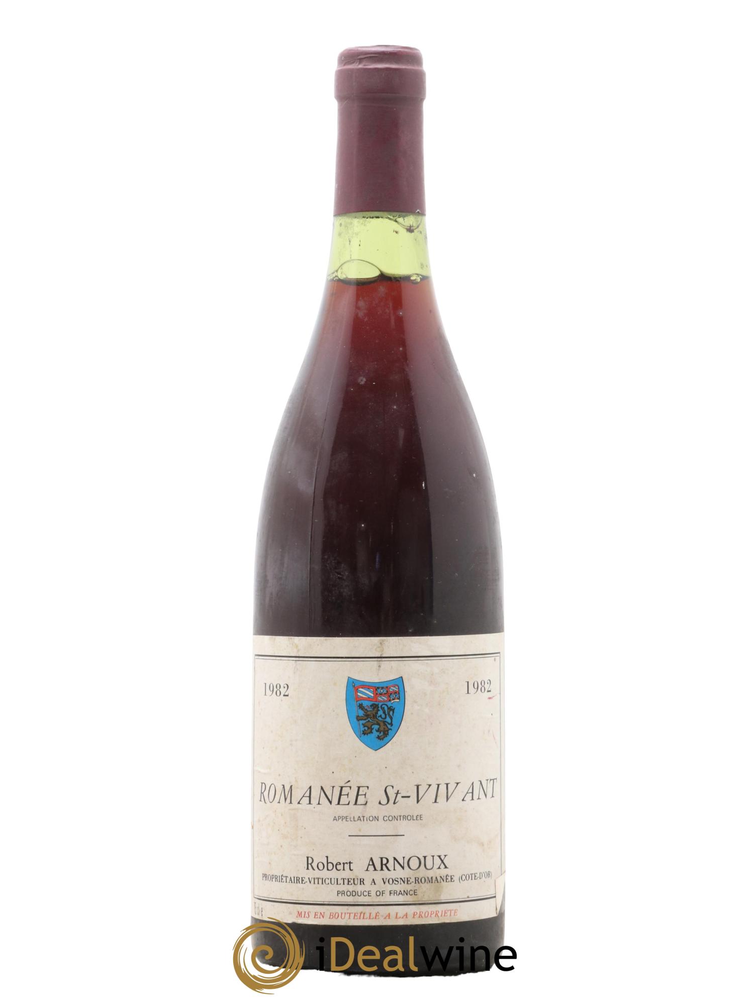 Romanée-Saint-Vivant Grand Cru Arnoux-Lachaux (Domaine) 1982 - Lot de 1 bouteille - 0
