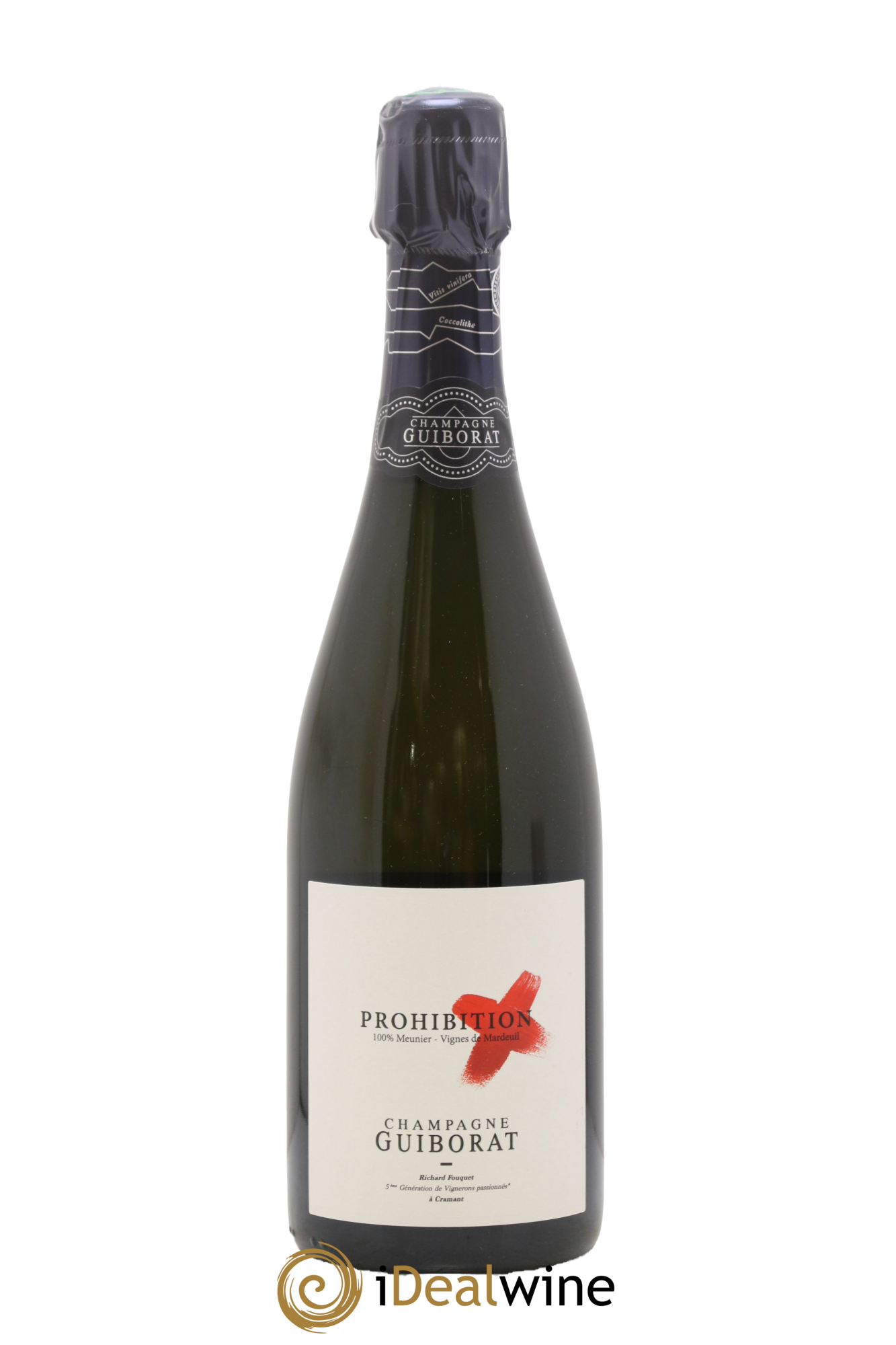 Prohibition 100% Meunier Guiborat - Lot de 1 bouteille - 0