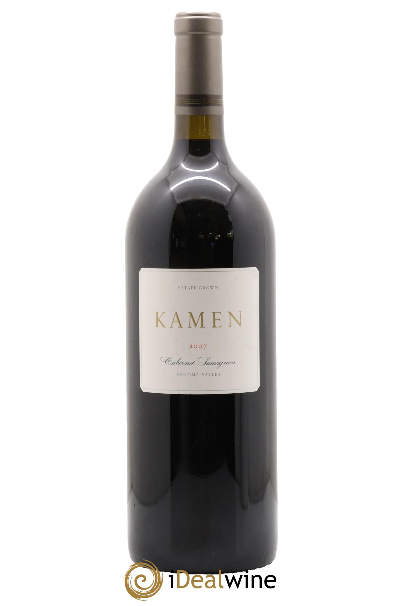 USA Sonoma Valley Kamen Cabernet Sauvignon Estate Grown 2007 - Lot de 1 magnum - 0