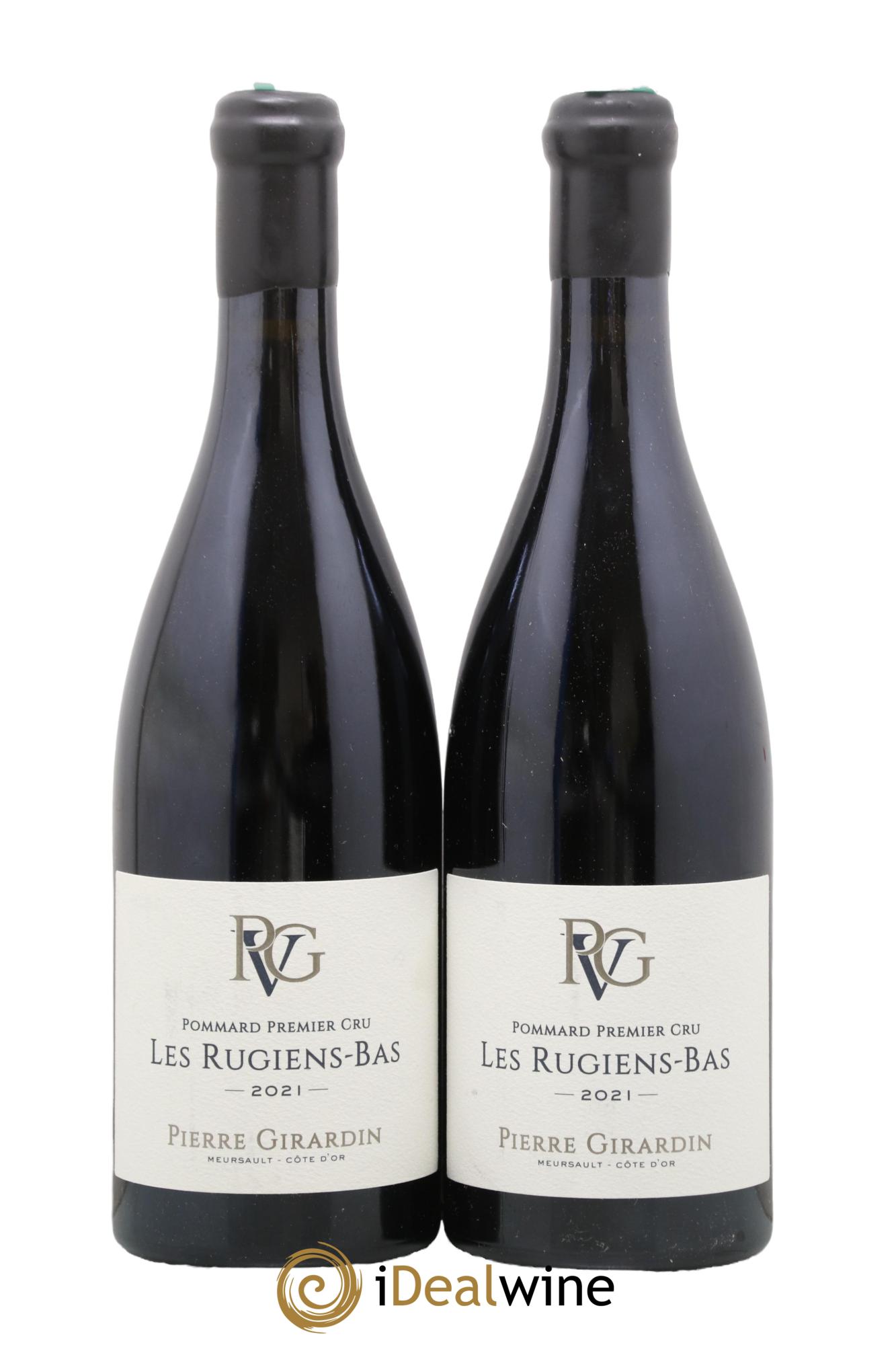 Pommard 1er Cru Les Rugiens Bas Domaine Pierre Girardin 2021 - Lot de 2 bouteilles - 0