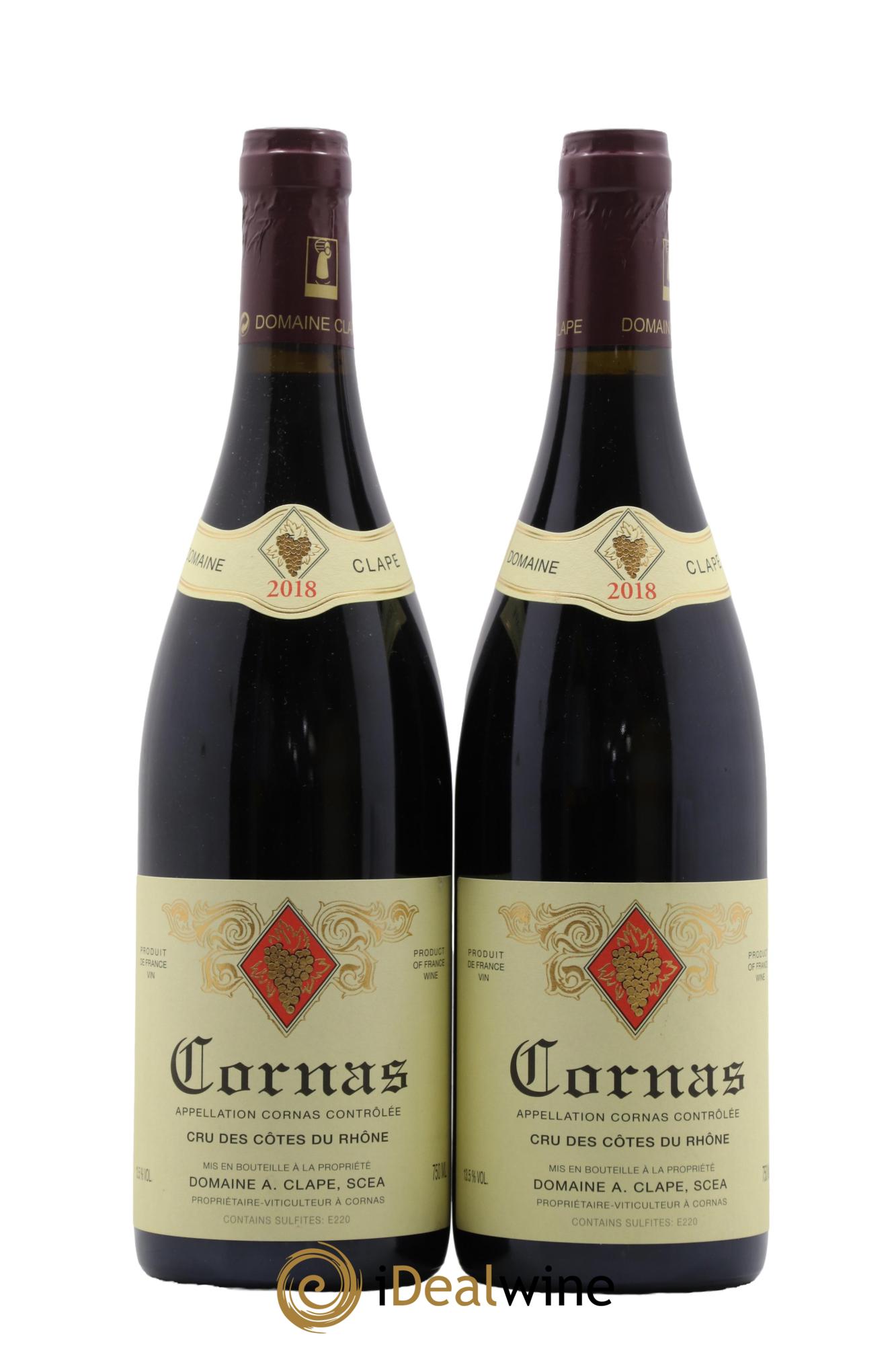 Cornas Auguste Clape 2018 - Lot de 2 bouteilles - 0