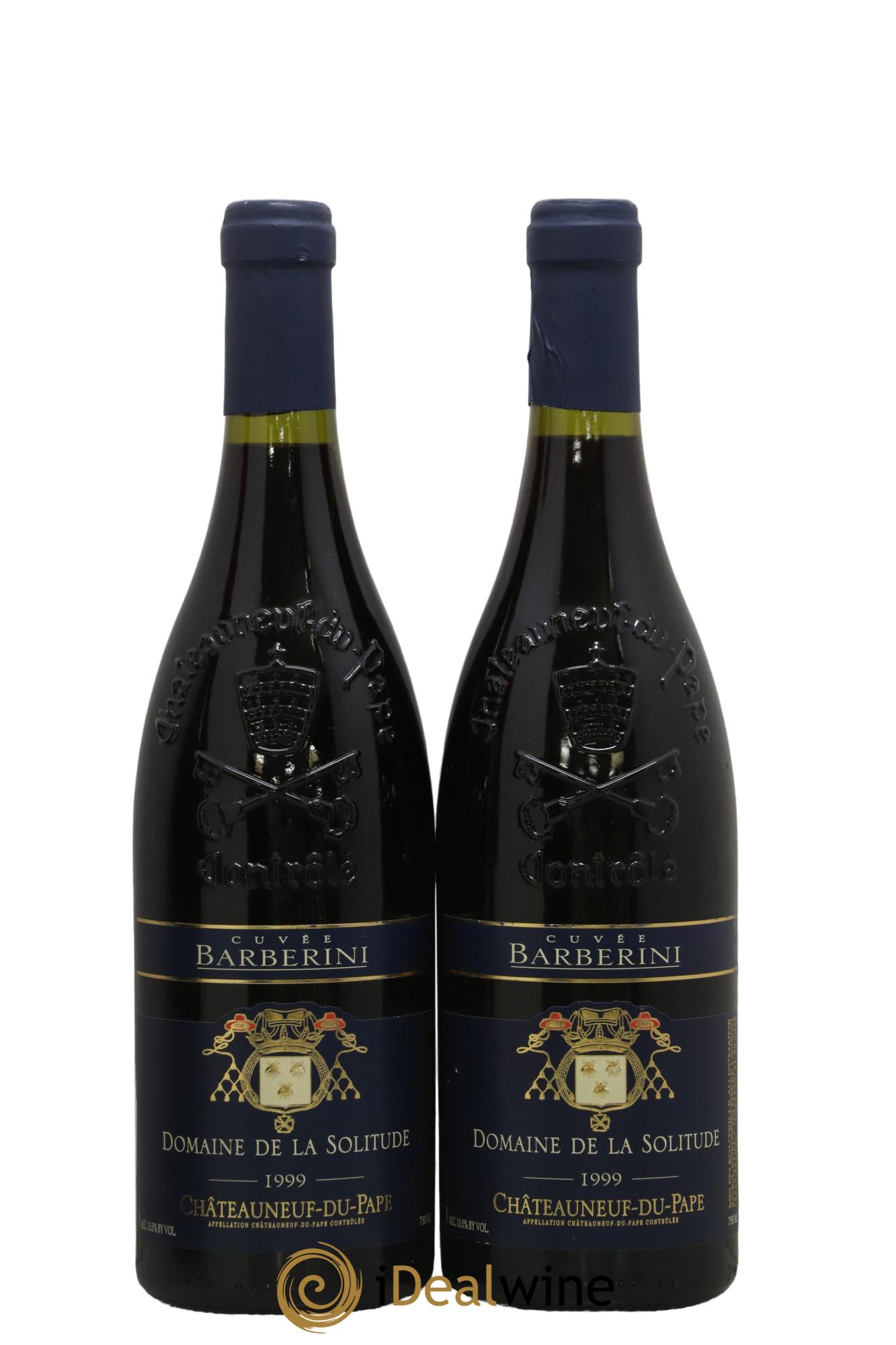 Châteauneuf-du-Pape Cuvée Barberini Domaine de la Solitude 1999 - Lot de 2 bouteilles - 0