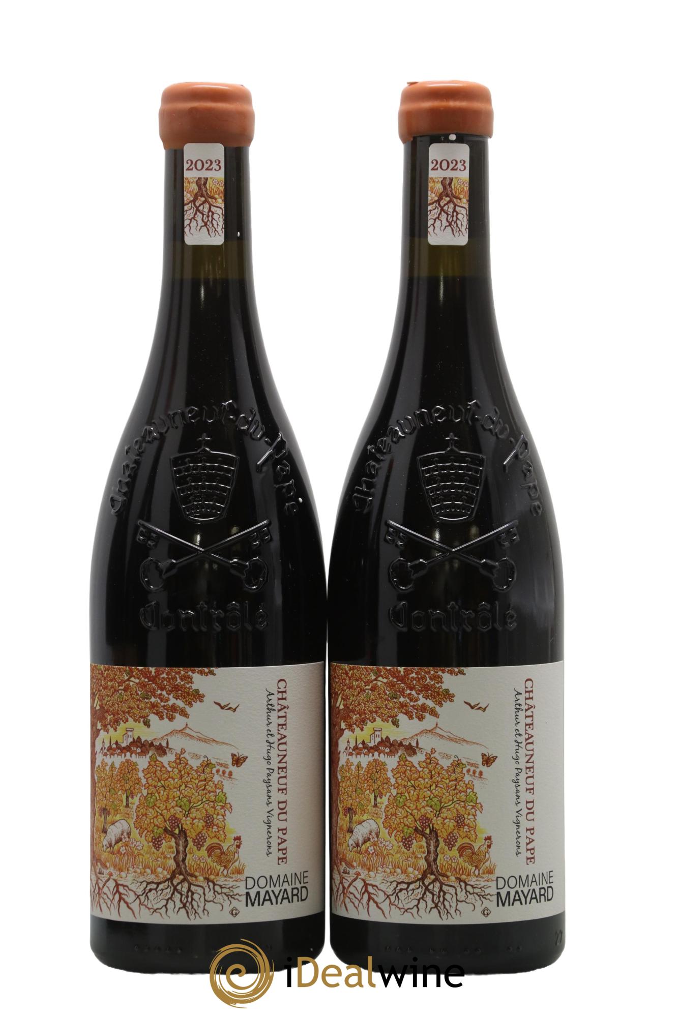 Châteauneuf-du-Pape Mayard (Domaine) 2023 - Lot de 2 bouteilles - 0