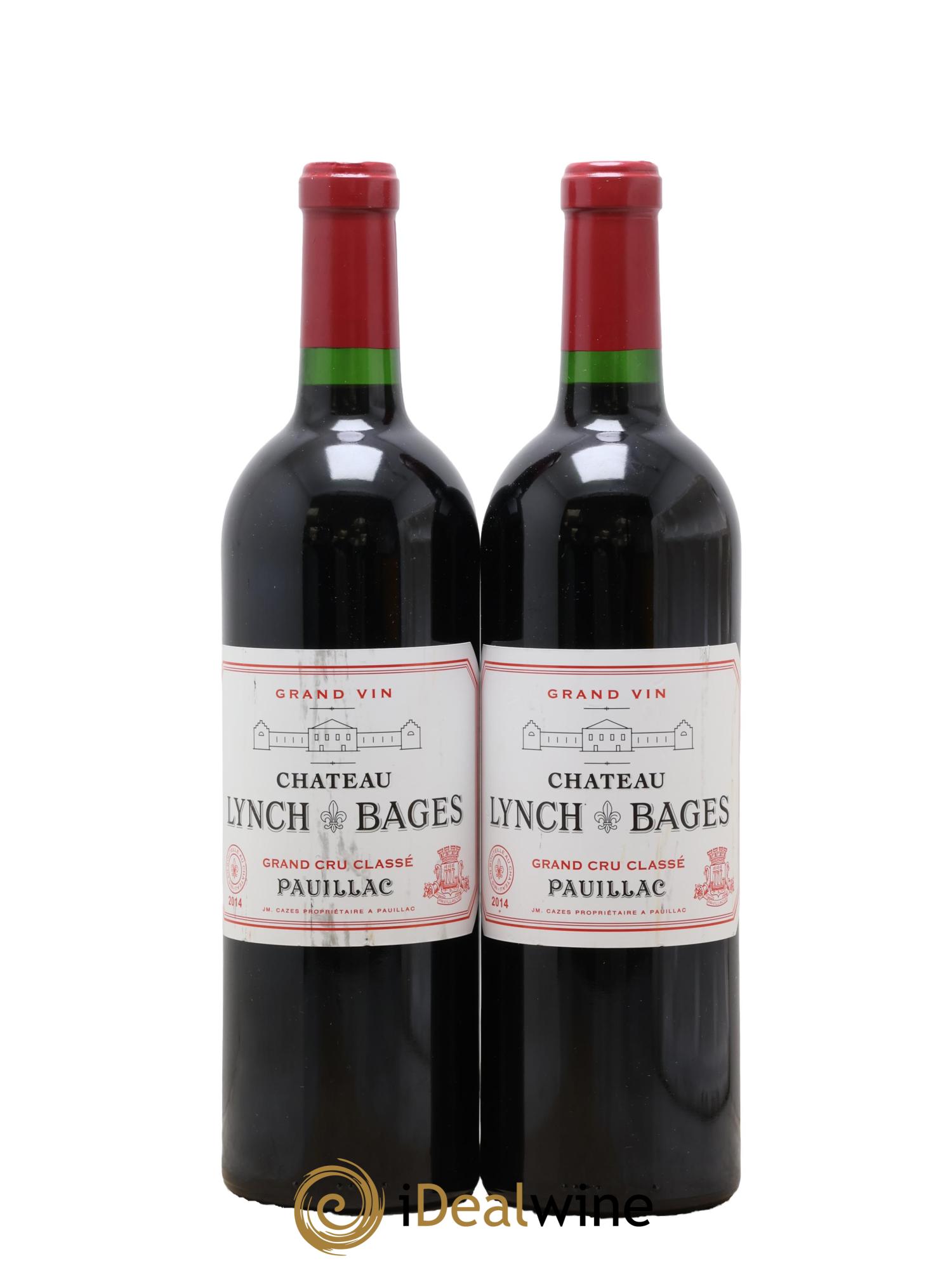 Château Lynch Bages 5ème Grand Cru Classé 2014 - Lot de 2 bouteilles - 0