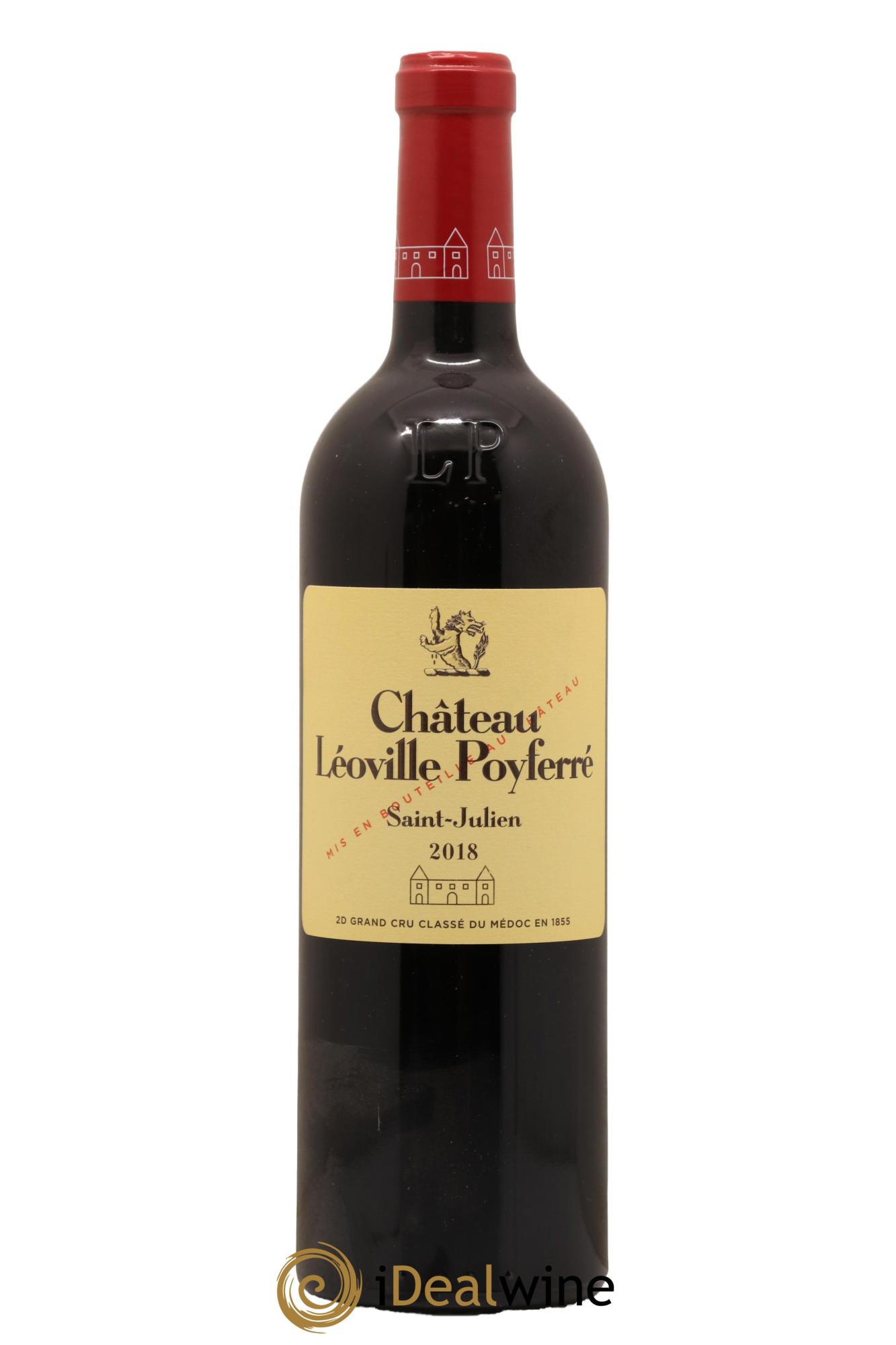Château Léoville Poyferré 2ème Grand Cru Classé 2018 - Lot de 1 bouteille - 0