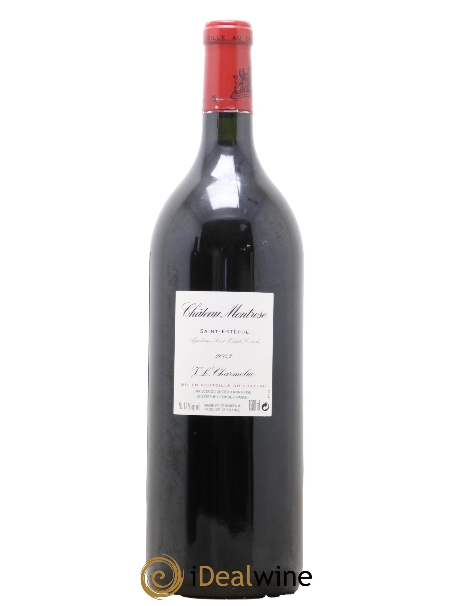 Château Montrose 2ème Grand Cru Classé 2003 - Lot de 1 magnum - 1