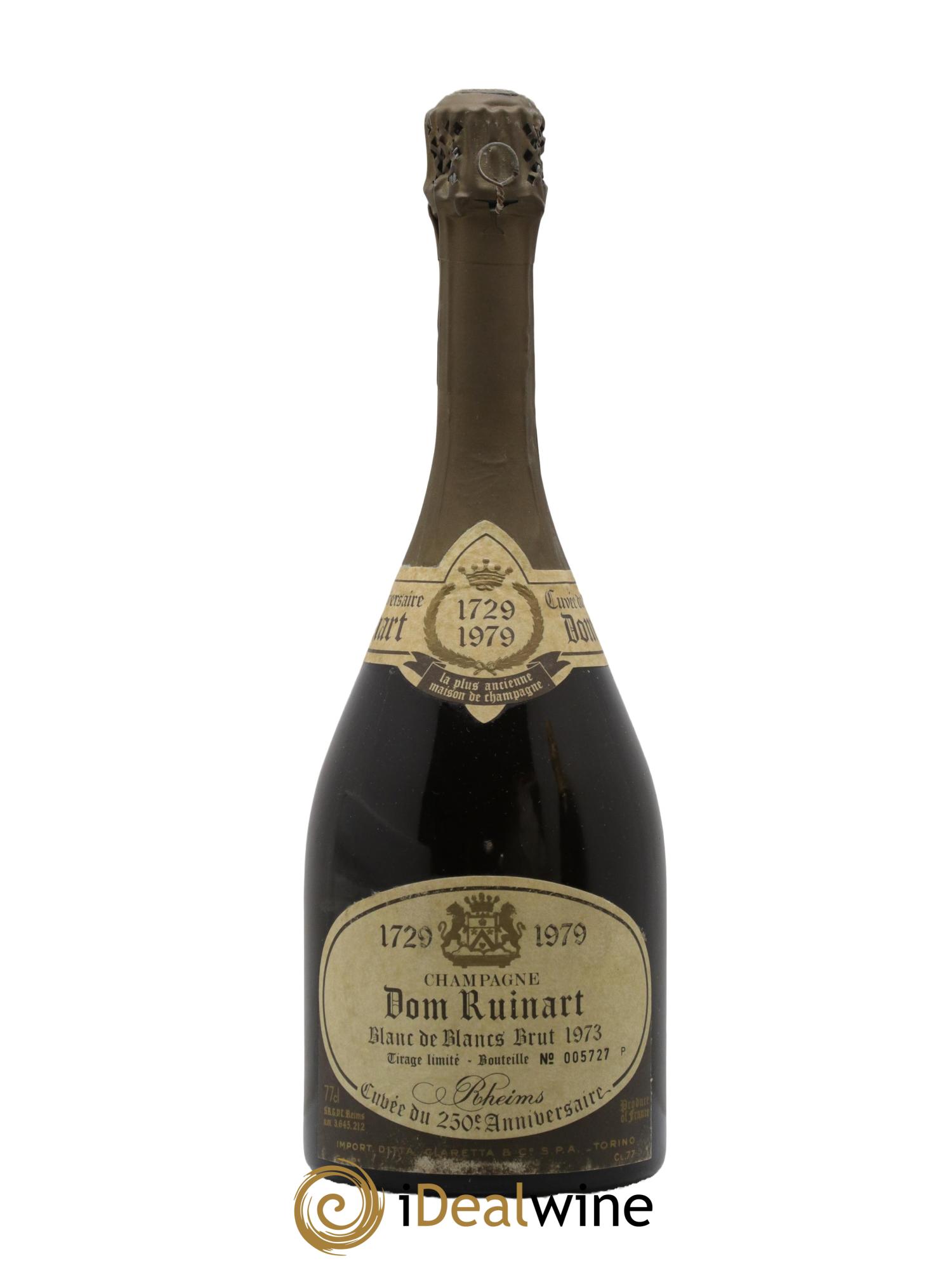 Dom Ruinart Brut Ruinart 1979 - Lot de 1 bouteille - 0