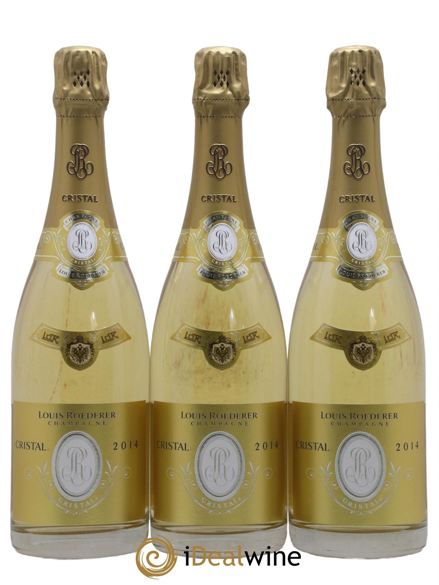 Cristal Louis Roederer 2014 - Lot de 3 bouteilles - 0