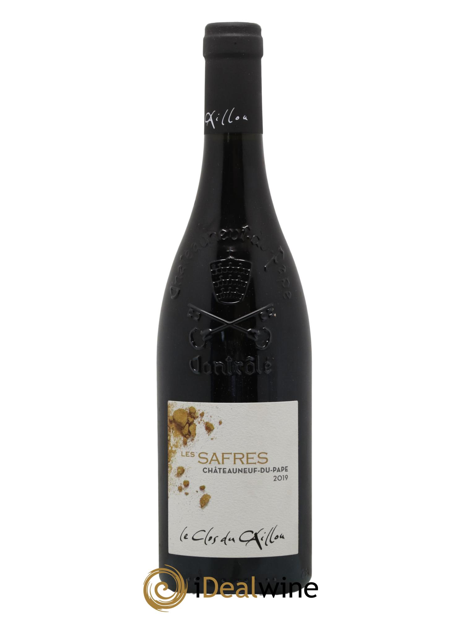 Châteauneuf-du-Pape Le Clos du Caillou Les Safres Sylvie Vacheron 2019 - Lot de 1 bouteille - 0