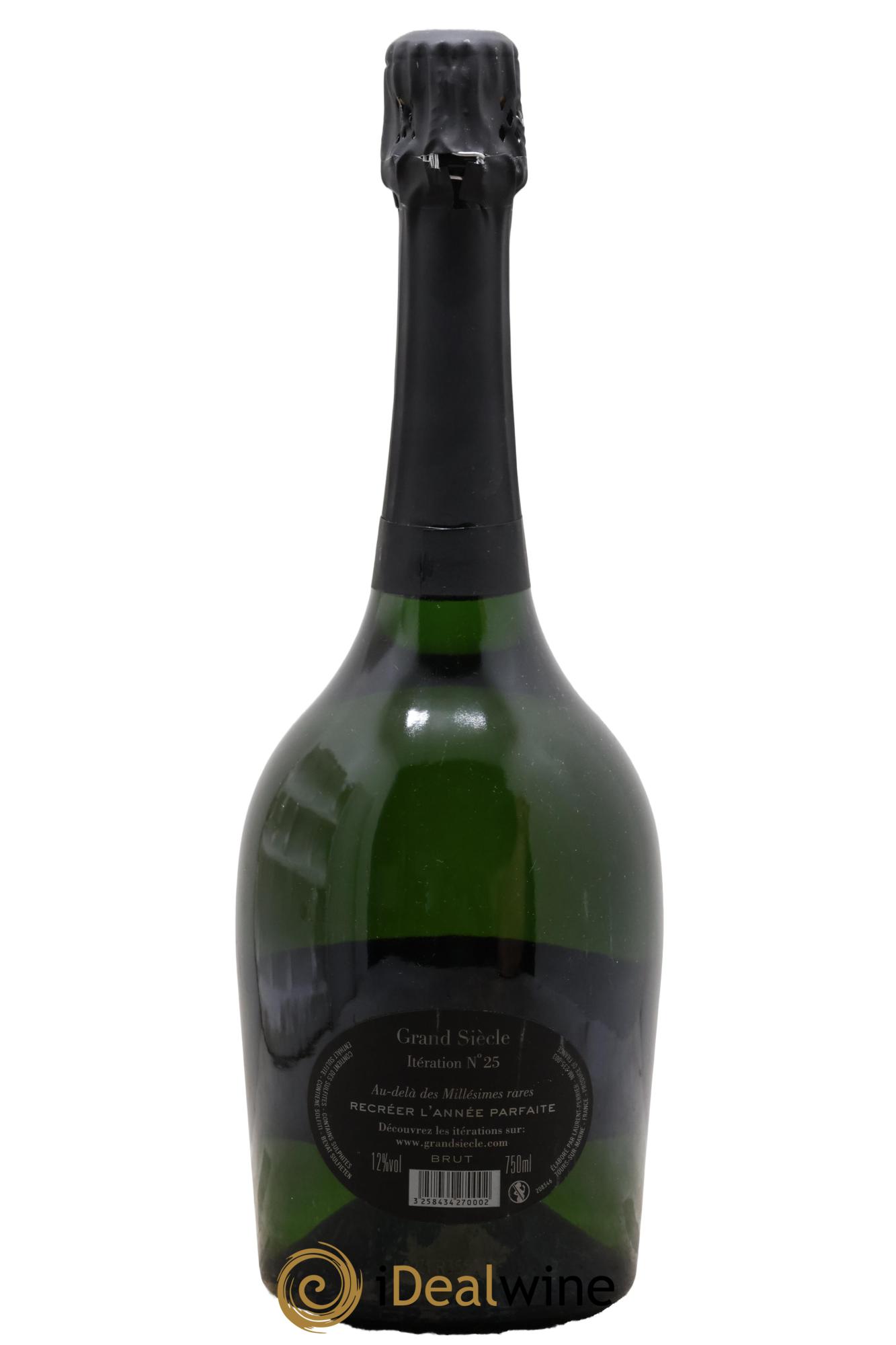 Grand Siècle Itération 25 Laurent Perrier - Posten von 1 Flasche - 1