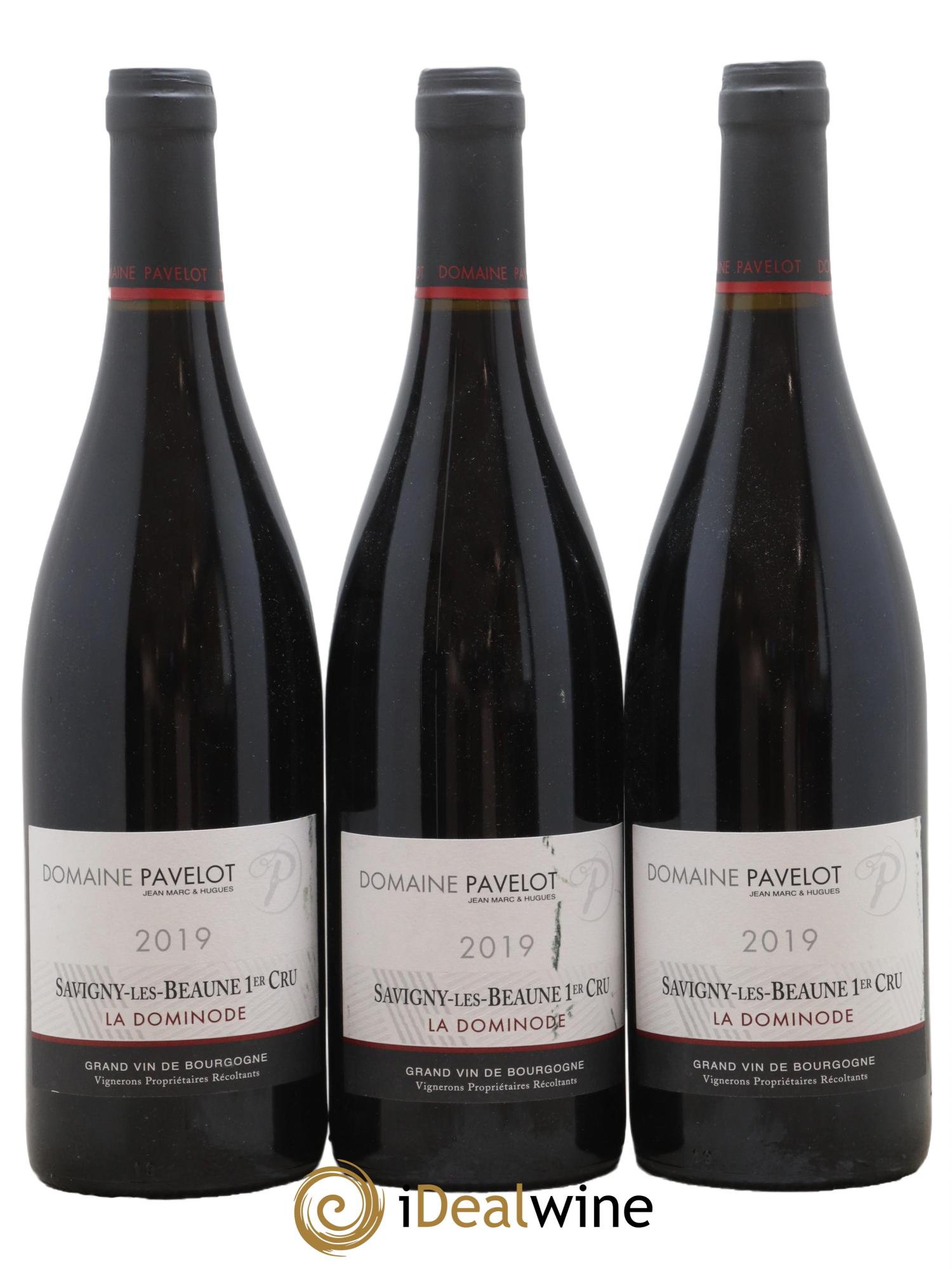 Savigny-lès-Beaune 1er Cru La Dominode Pavelot (Domaine) 2019 - Lot de 3 bouteilles - 0