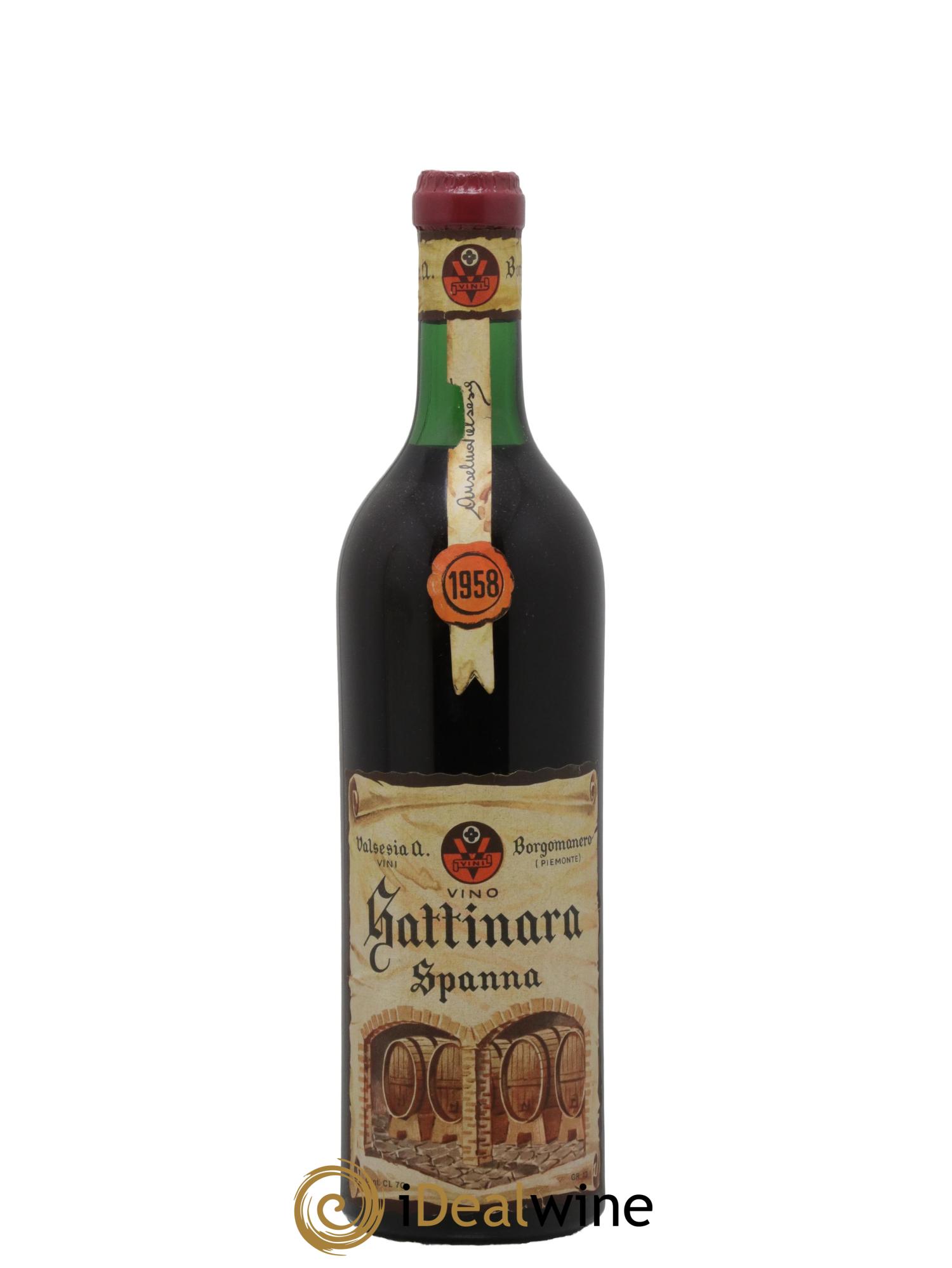 Gattinara DOCG Spanna 1958 - Lot de 1 bouteille - 0