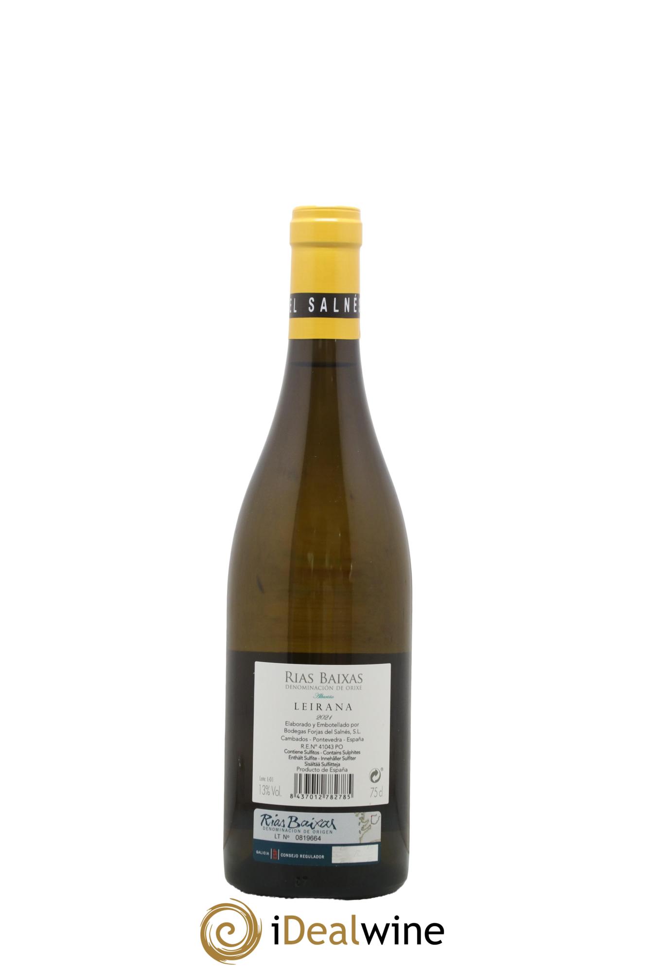 Rias Baixas DO Forjas del Salnés Leirana 2021 - Lot of 1 bottle - 1