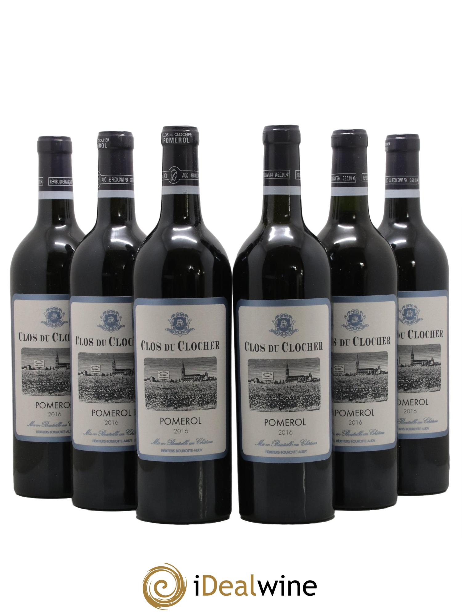 Clos du Clocher 2016 - Posten von 6 Flaschen - 0
