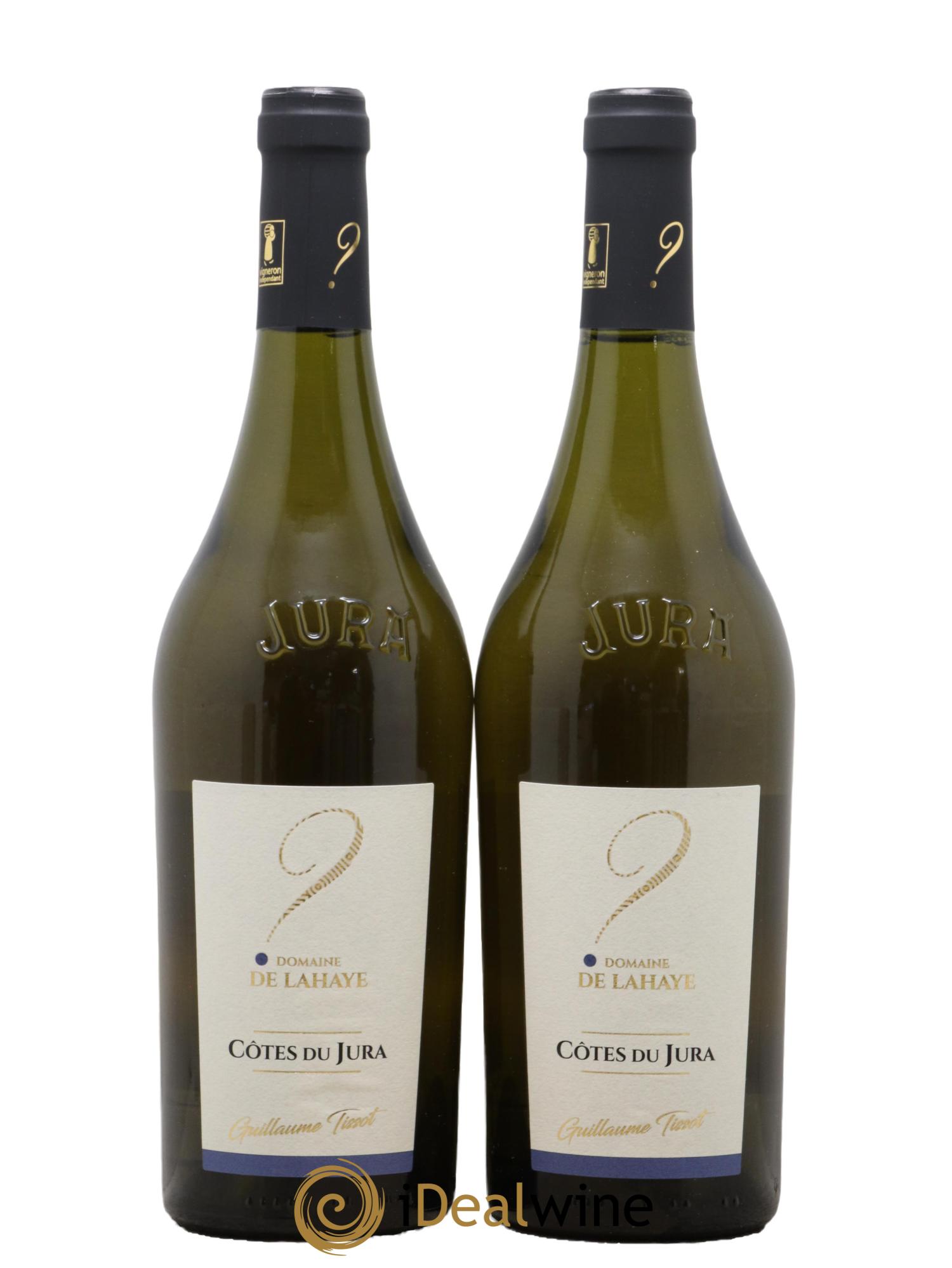 Côtes du Jura Domaine De Lahaye Guillaume Tissot 2022 - Lot de 2 bouteilles - 0