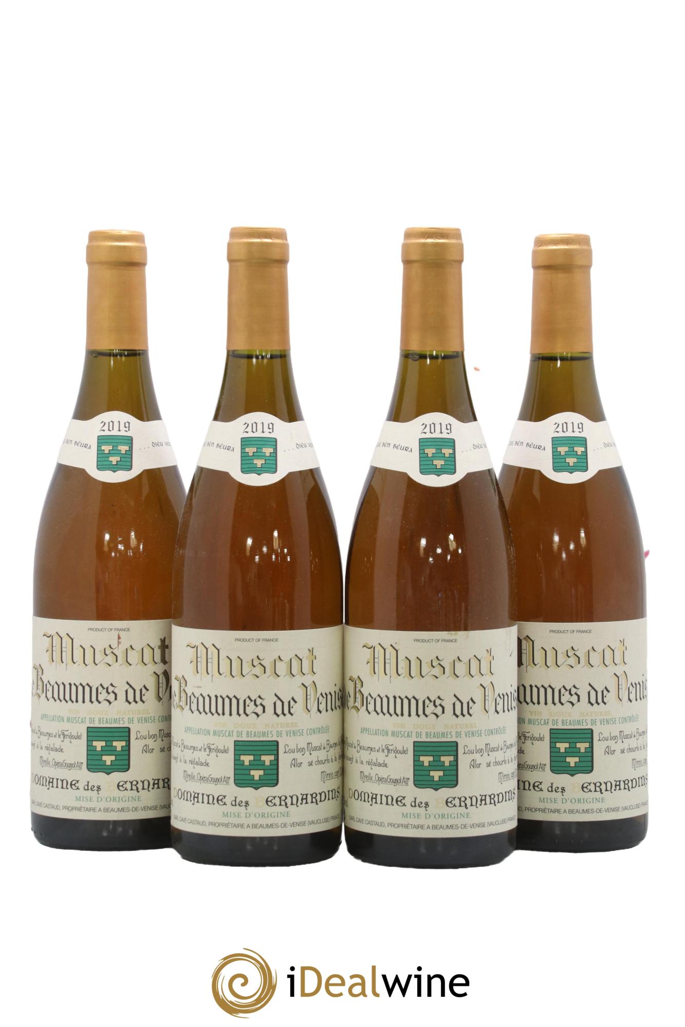 Muscat de Beaumes de Venise des Bernardins (Domaine) 2019 - Lotto di 4 bottiglie - 0