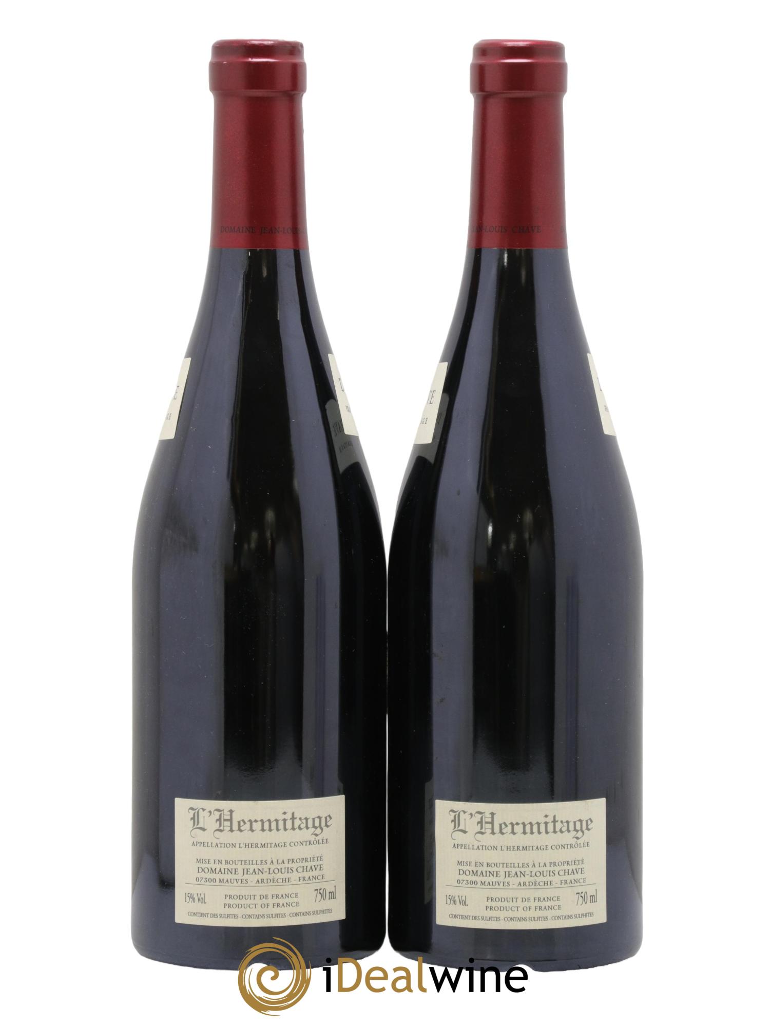 Hermitage Jean-Louis Chave 2017 - Posten von 2 Flaschen - 1