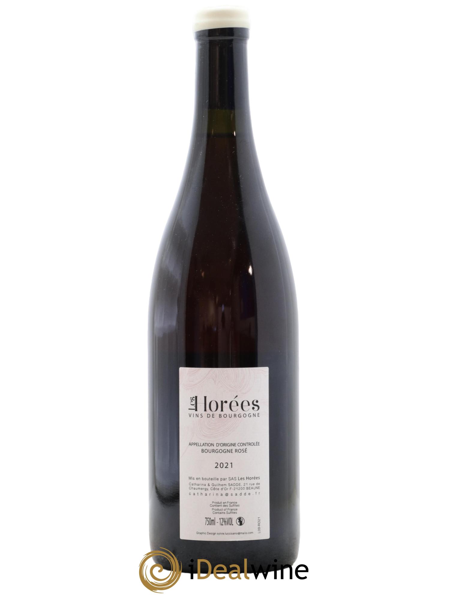 Bourgogne Rosé Bonheur Les Horées 2021 - Lot de 1 bouteille - 1