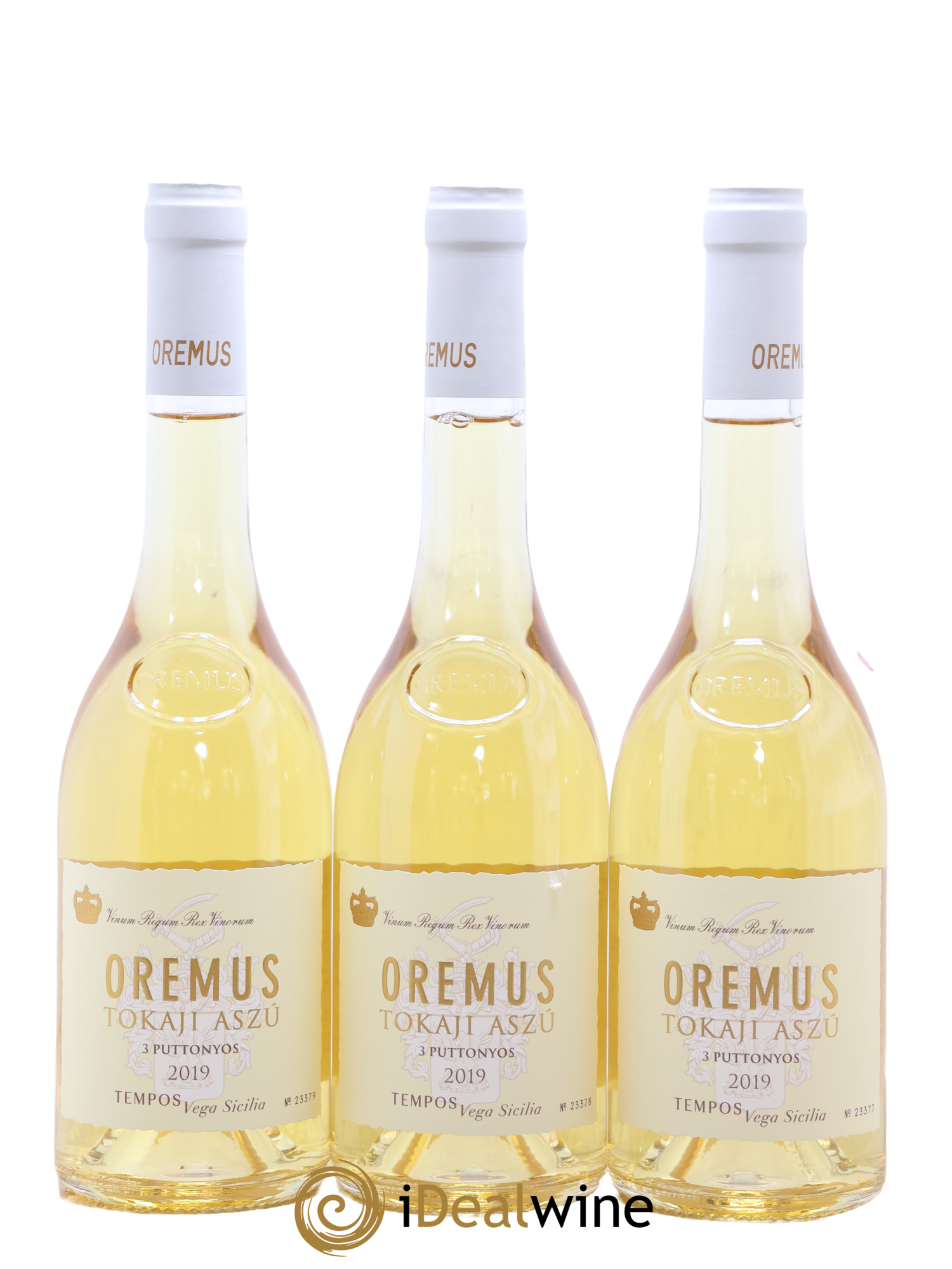 Tokaj Aszu 3 Puttonyos Oremus by Vega Sicilia 2019 - Posten von 3 Format 50cls - 0