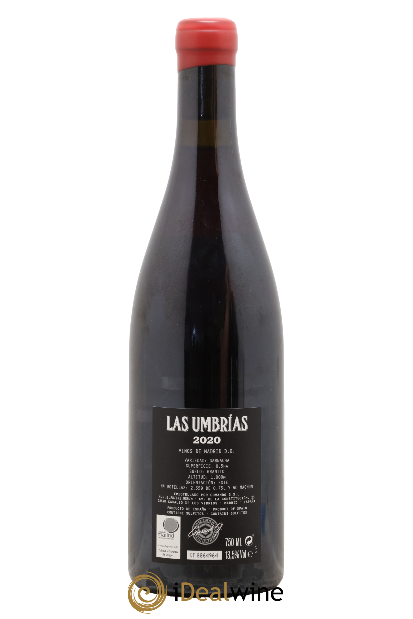 Vinos de Madrid DO Comando G Las Umbrias 2020 - Lot of 1 bottle - 1