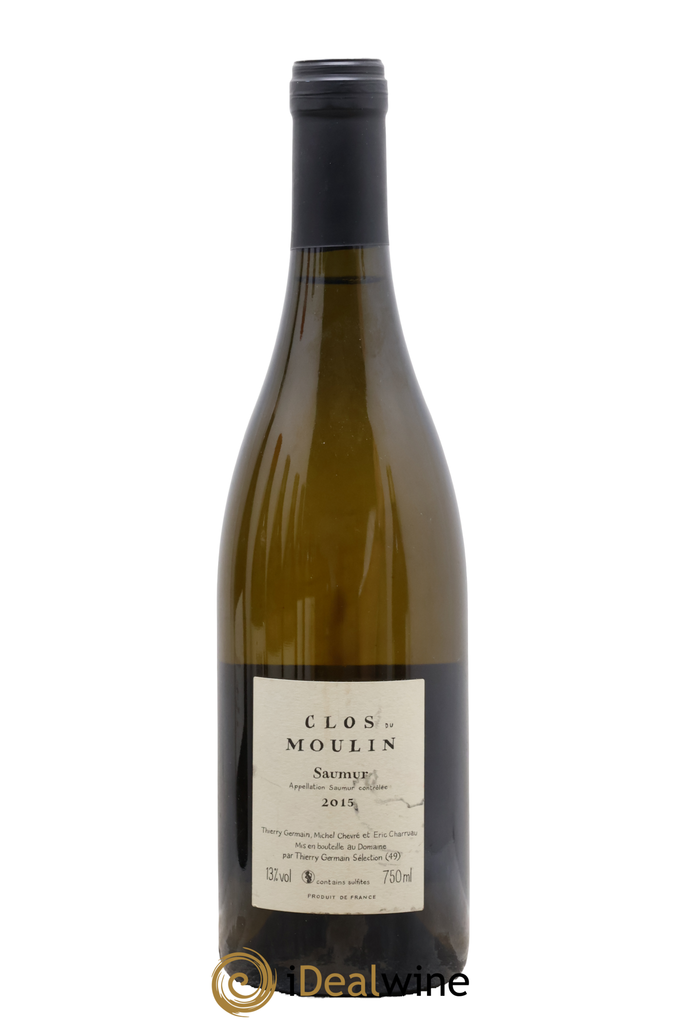 Saumur Clos du Moulin Domaine des Roches Neuves - Thierry Germain 2015 - Lot de 1 bouteille - 1