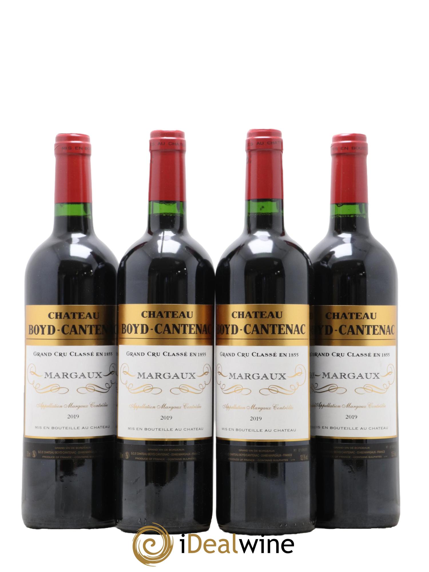 Château Boyd Cantenac 3ème Grand Cru Classé 2019 - Lot de 4 bouteilles - 0