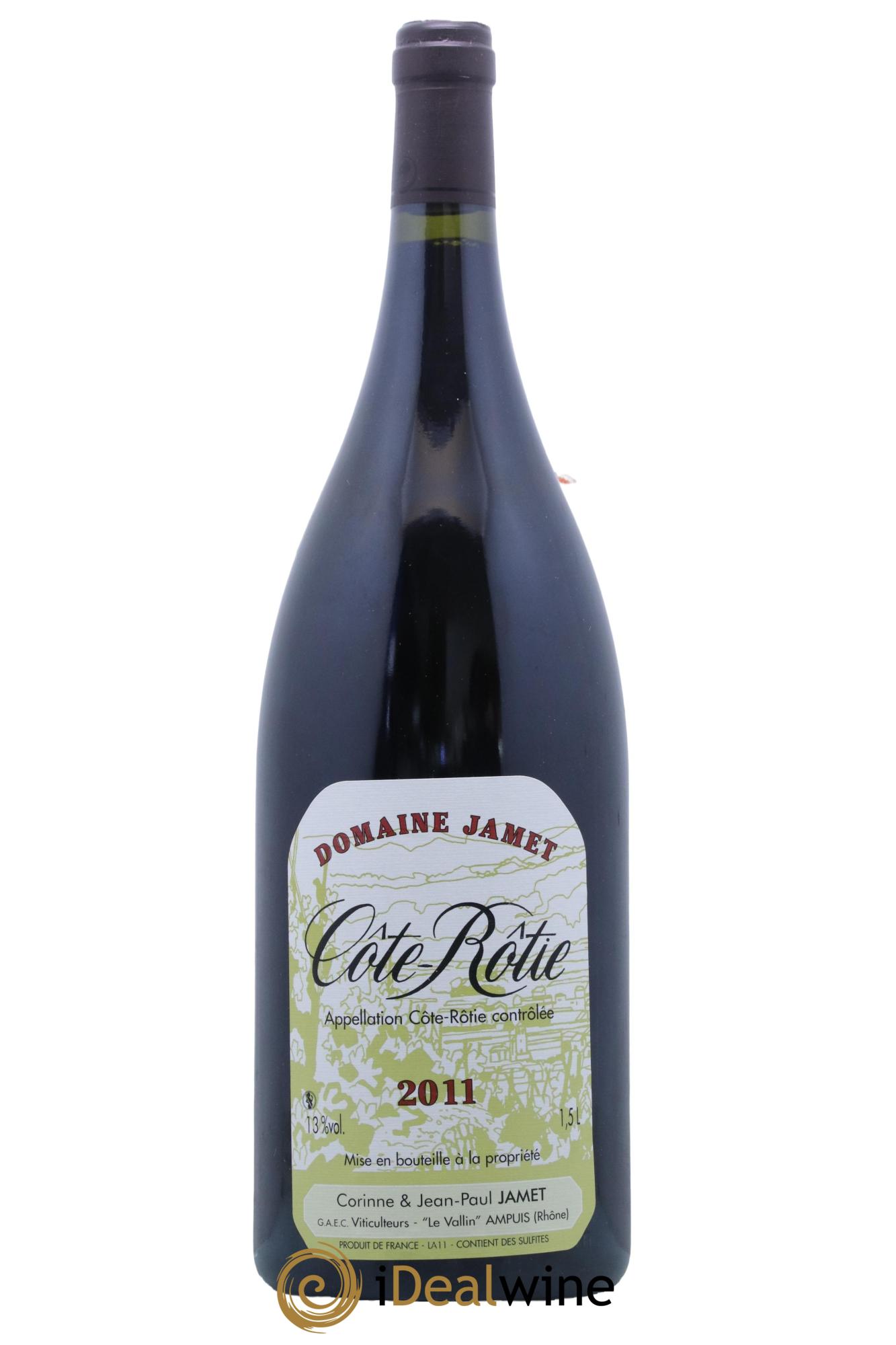 Côte-Rôtie Jamet (Domaine) 2011 - Lot de 1 magnum - 0