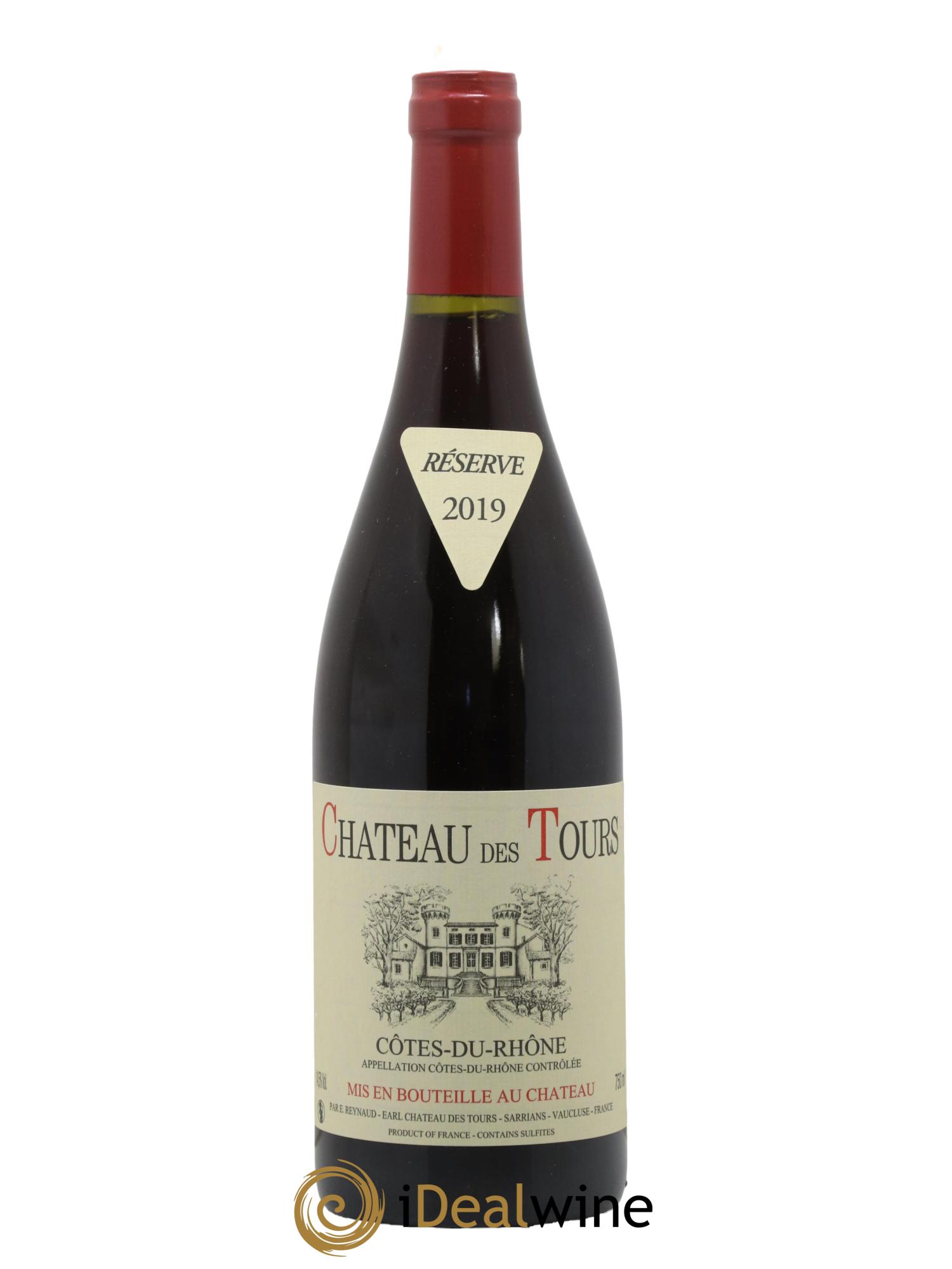 Côtes-du-Rhône Château des Tours Emmanuel Reynaud 2019 - Lot de 1 bouteille - 0