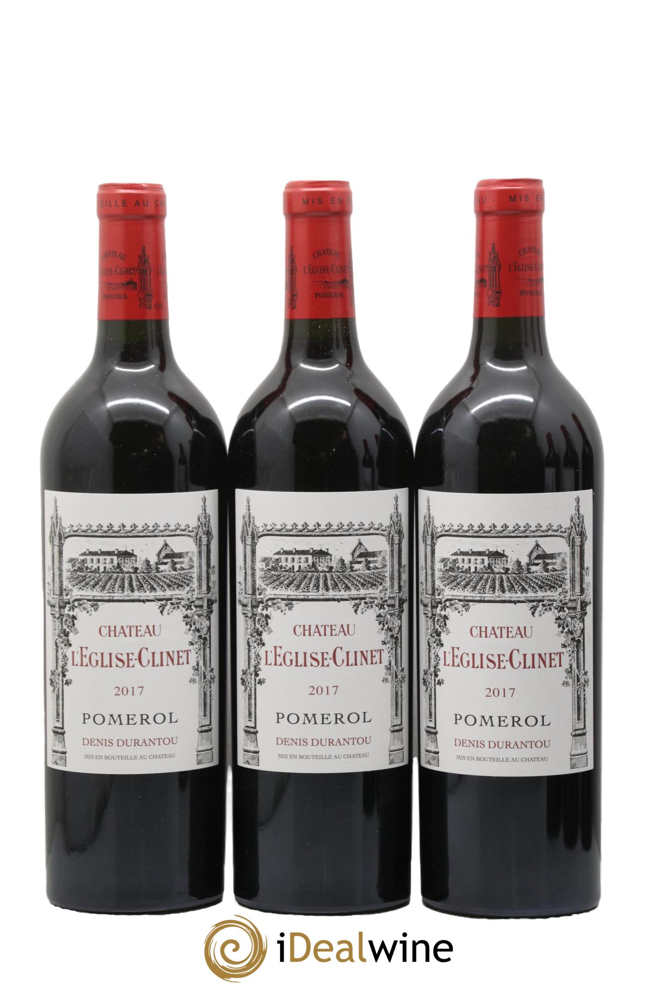 Château l' Église Clinet 2017 - Lot de 6 bouteilles - 1