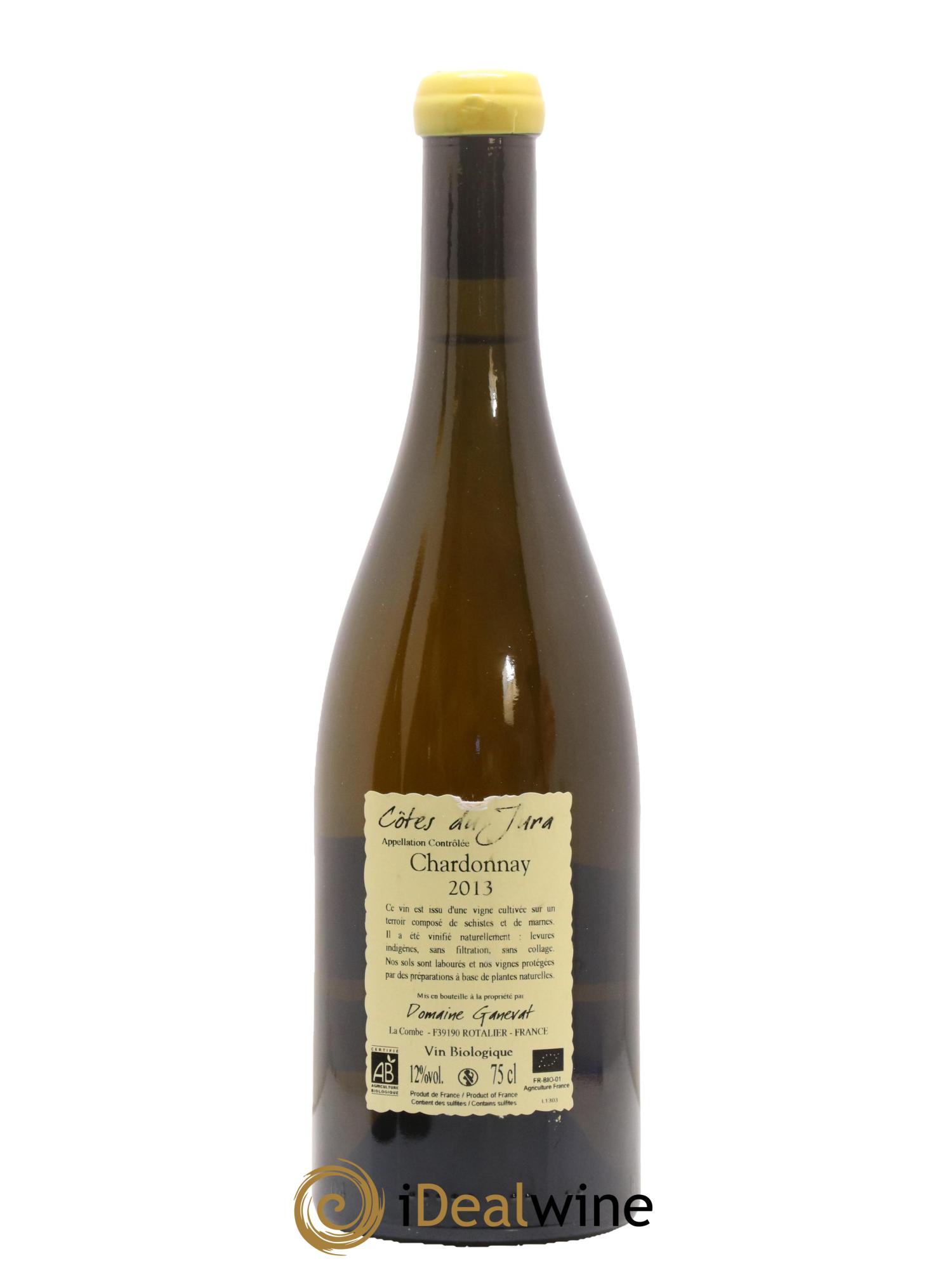 Côtes du Jura Grusse en Billat Jean-François Ganevat (Domaine) 2013 - Lot de 1 bouteille - 1