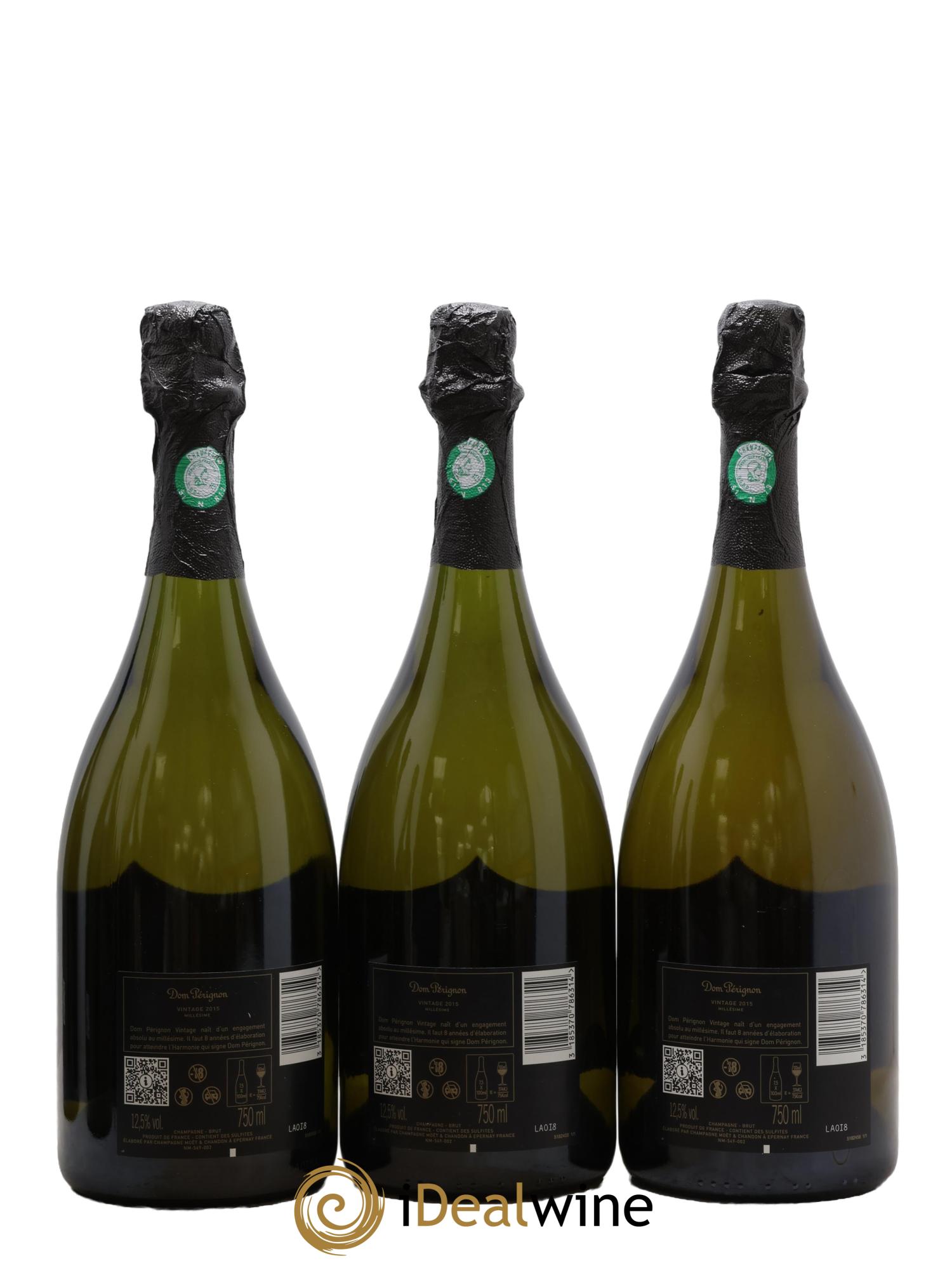 Brut Dom Pérignon 2015 - Lot of 6 bottles - 2