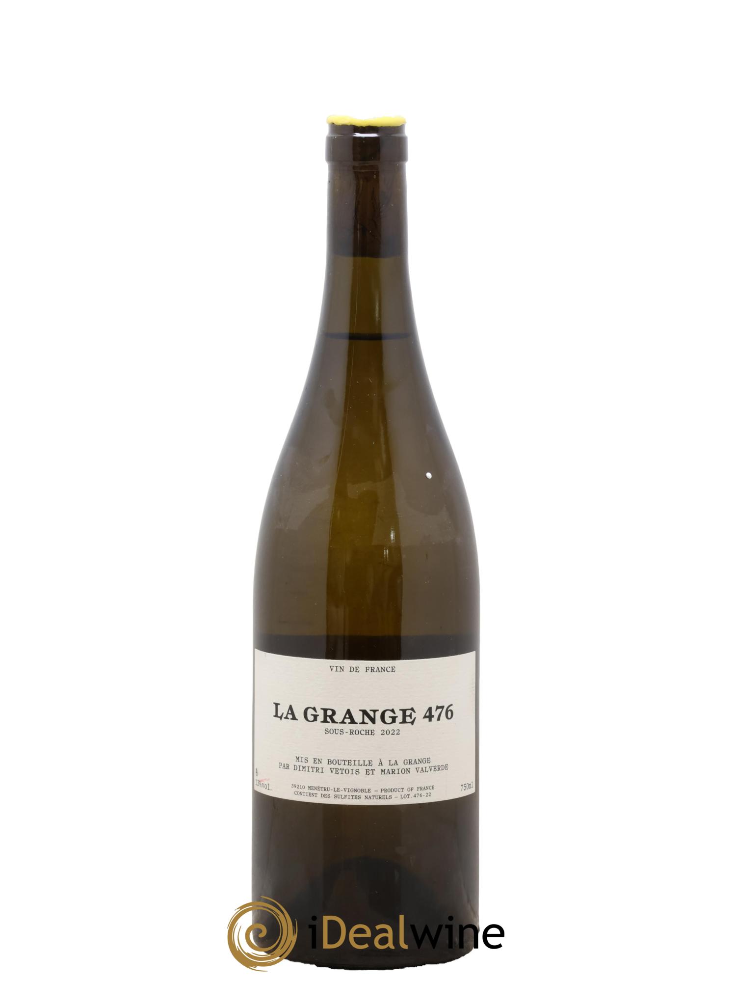 Vin de France Sous-Roche La Grange 476 2022 - Lotto di 1 bottiglia - 0