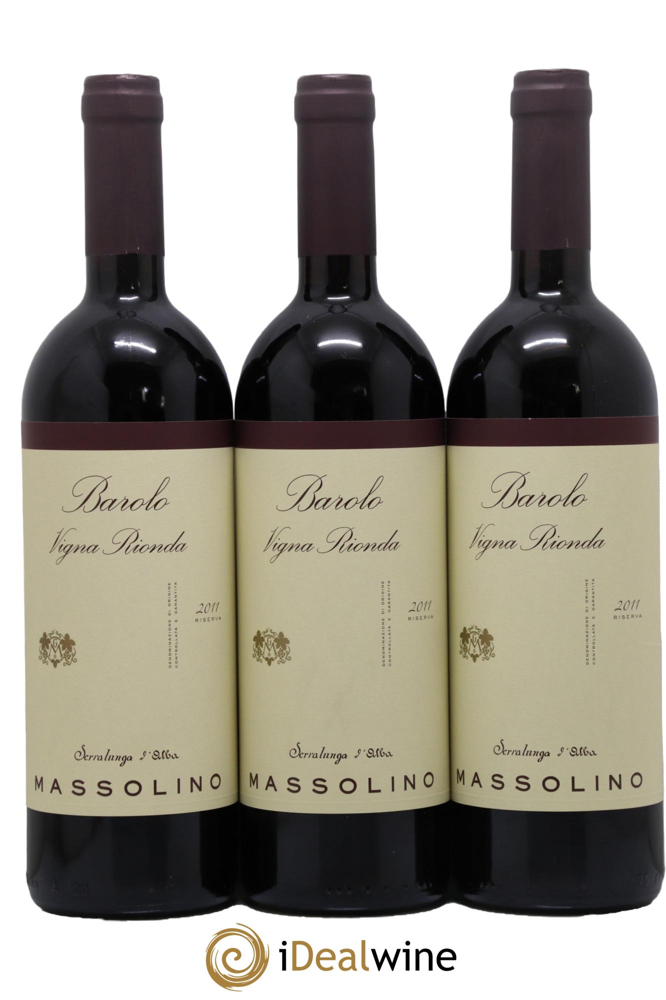 Barolo DOCG Riserva Vigna Rionda Massolino 2011 - Lotto di 3 bottiglie - 0