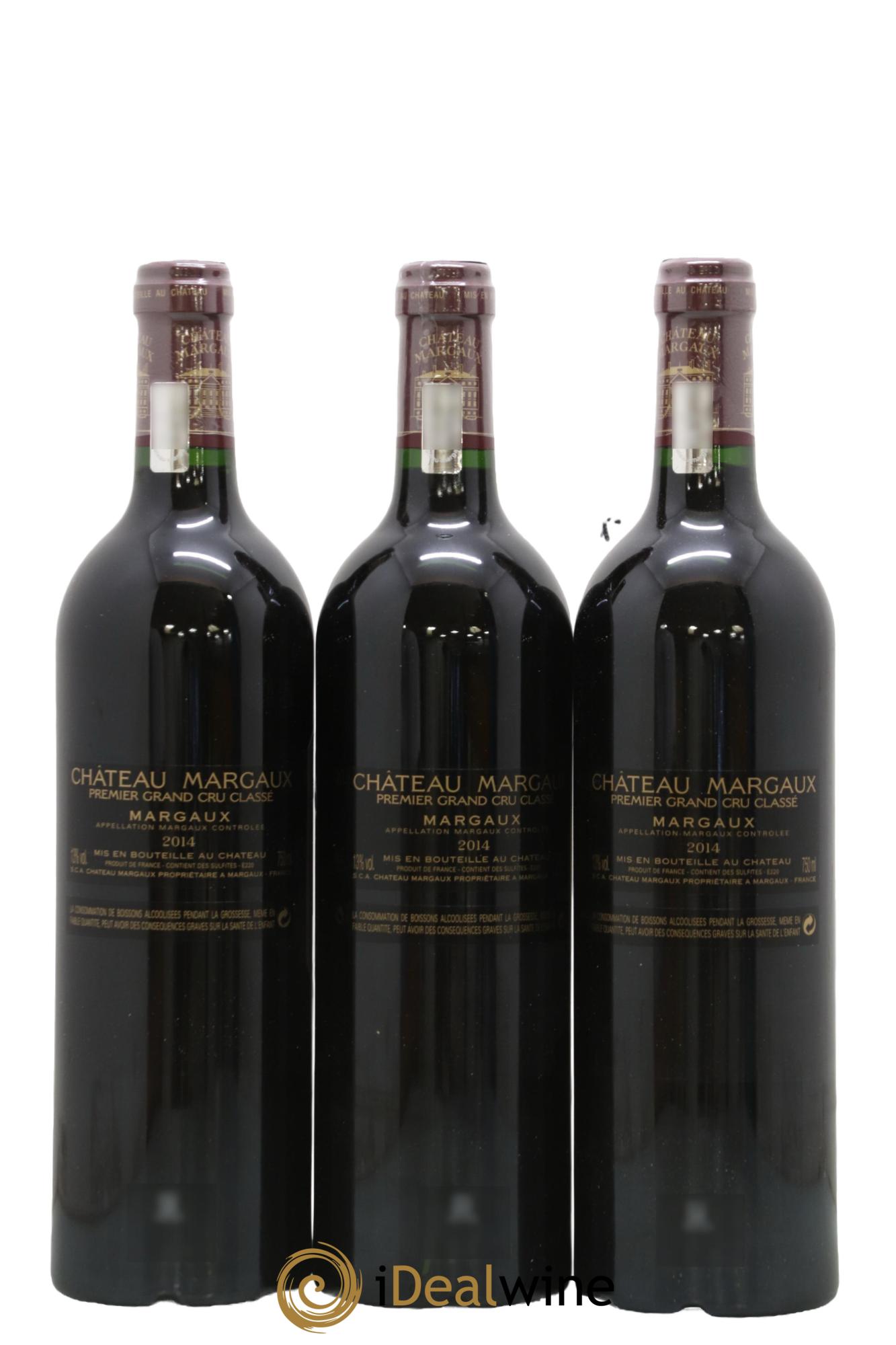 Château Margaux 1er Grand Cru Classé 2014 - Lot de 6 bouteilles - 4