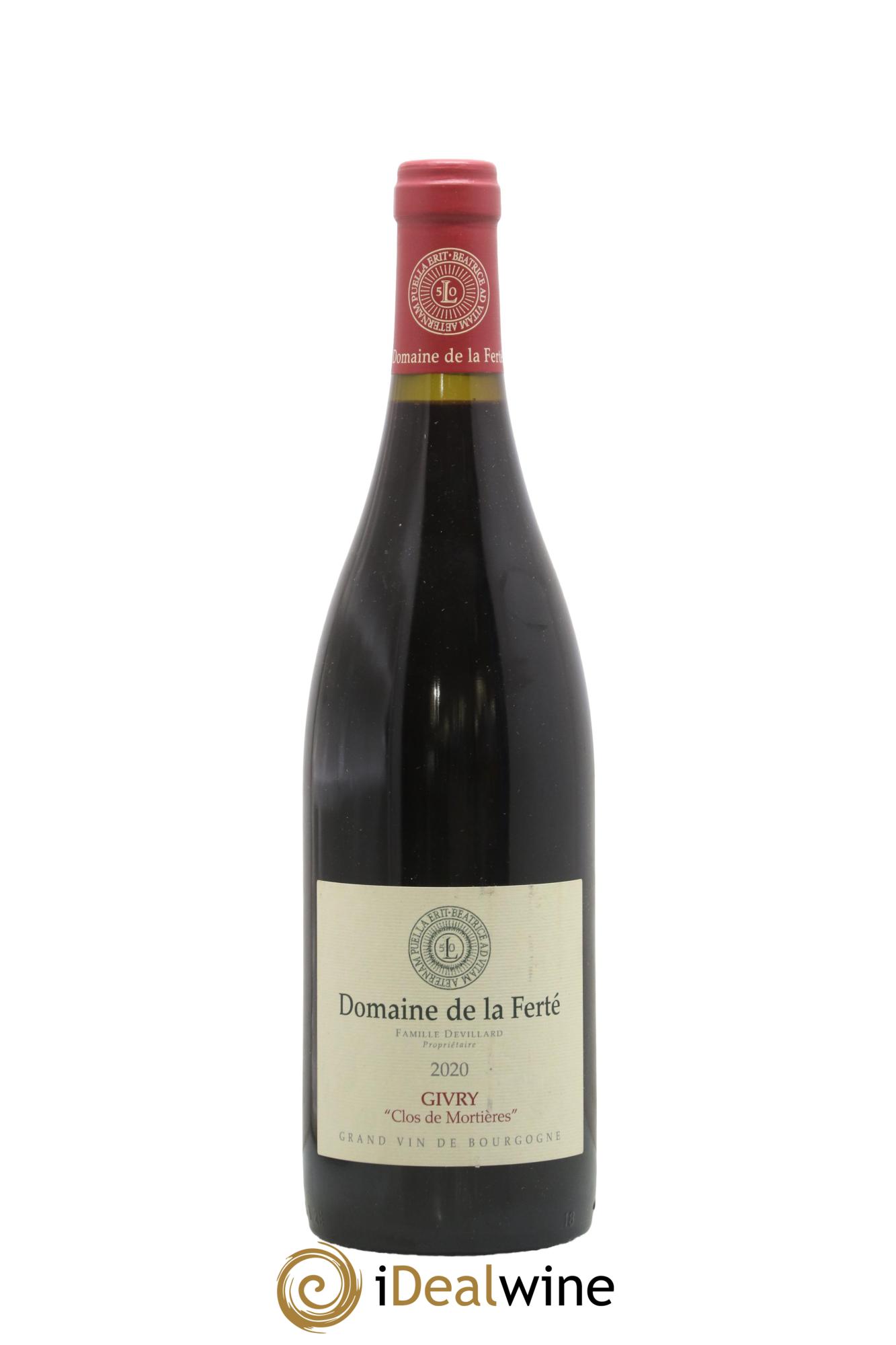 Givry Clos de Mortières Domaine de la Ferté 2020 - Lot of 1 bottle - 0