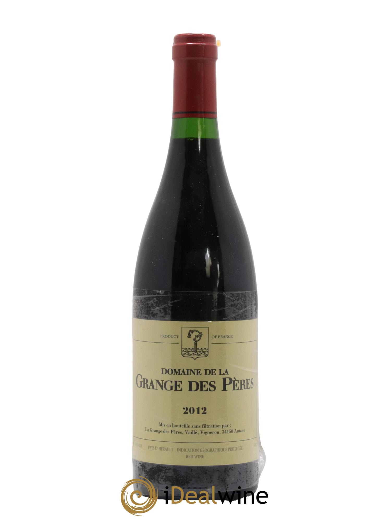 Pays d'Hérault Grange des Pères Laurent Vaillé 2012 - Lot de 1 bouteille - 0